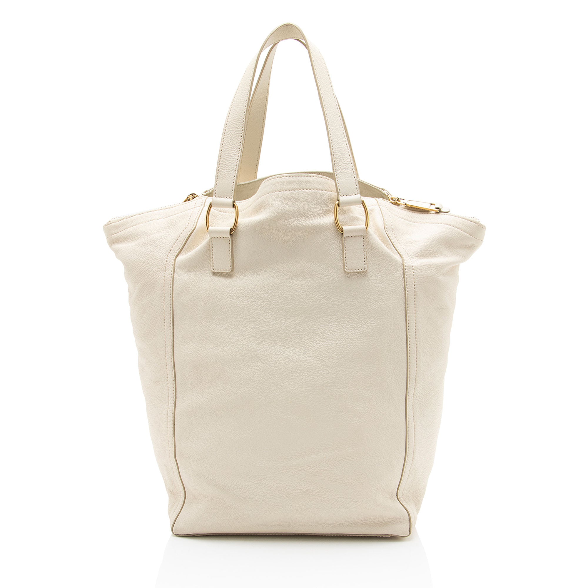Saint Laurent Leather Downtown XL Tote