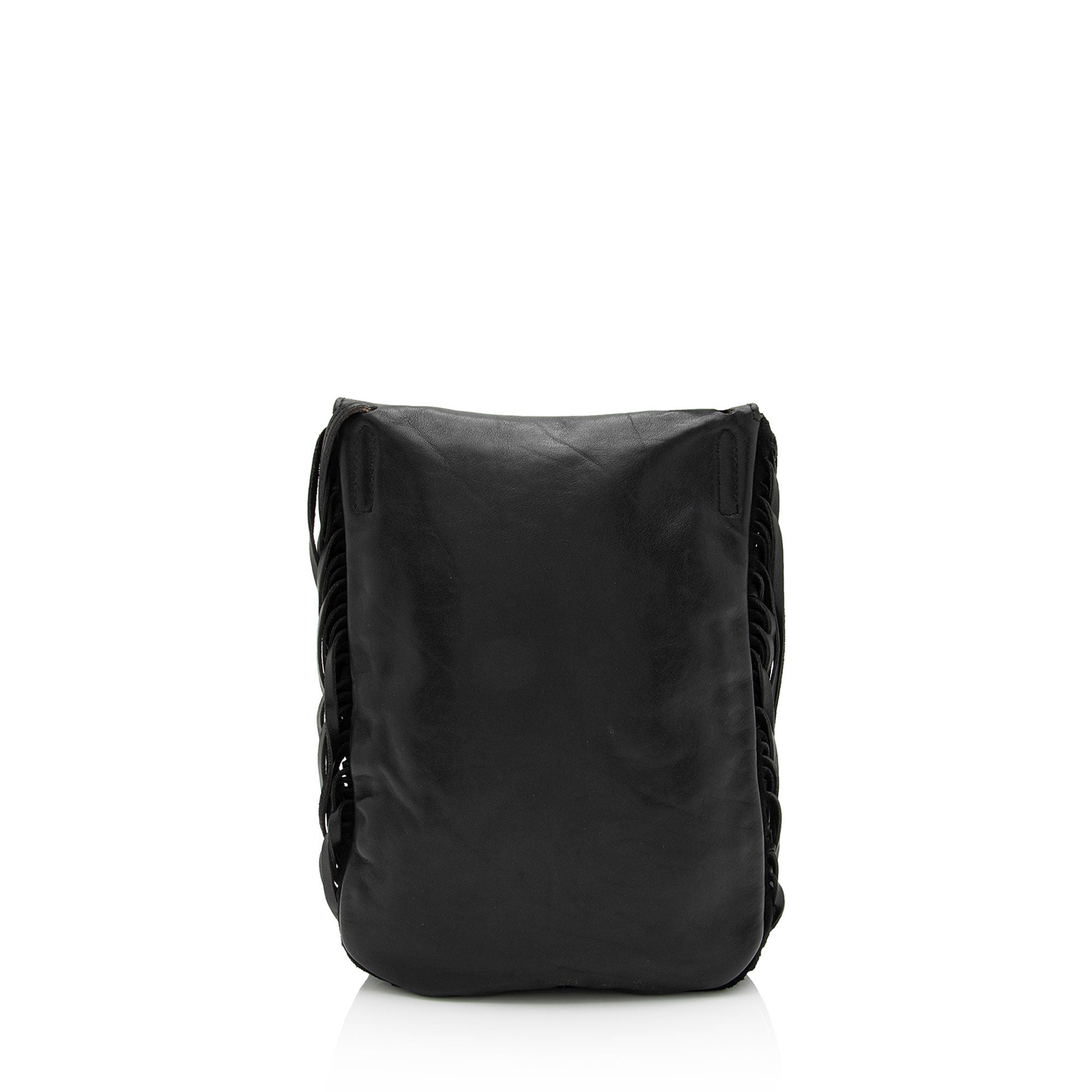 Saint Laurent Leather Fringe Anita Crossbody Bag (SHF-zM6EOQ)