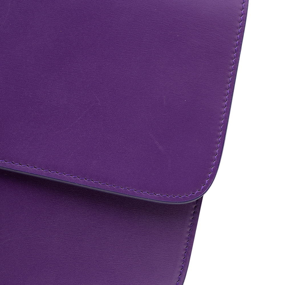 Saint Laurent Leather Le Carre Shoulder Bag (SHF-17723)