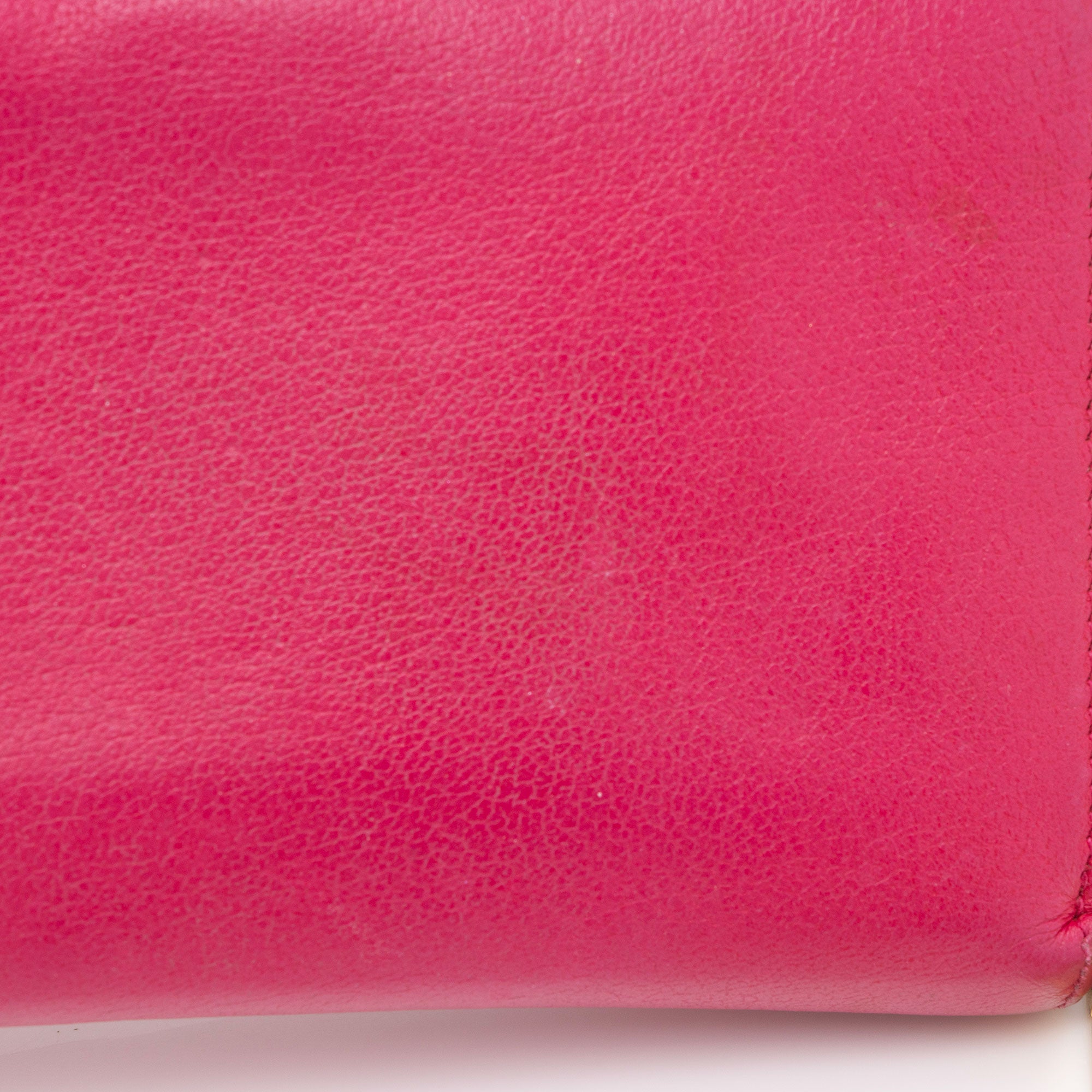 Saint Laurent Leather Monogram Belle du Jour Zip Around Wallet (SHF-agqKCo)