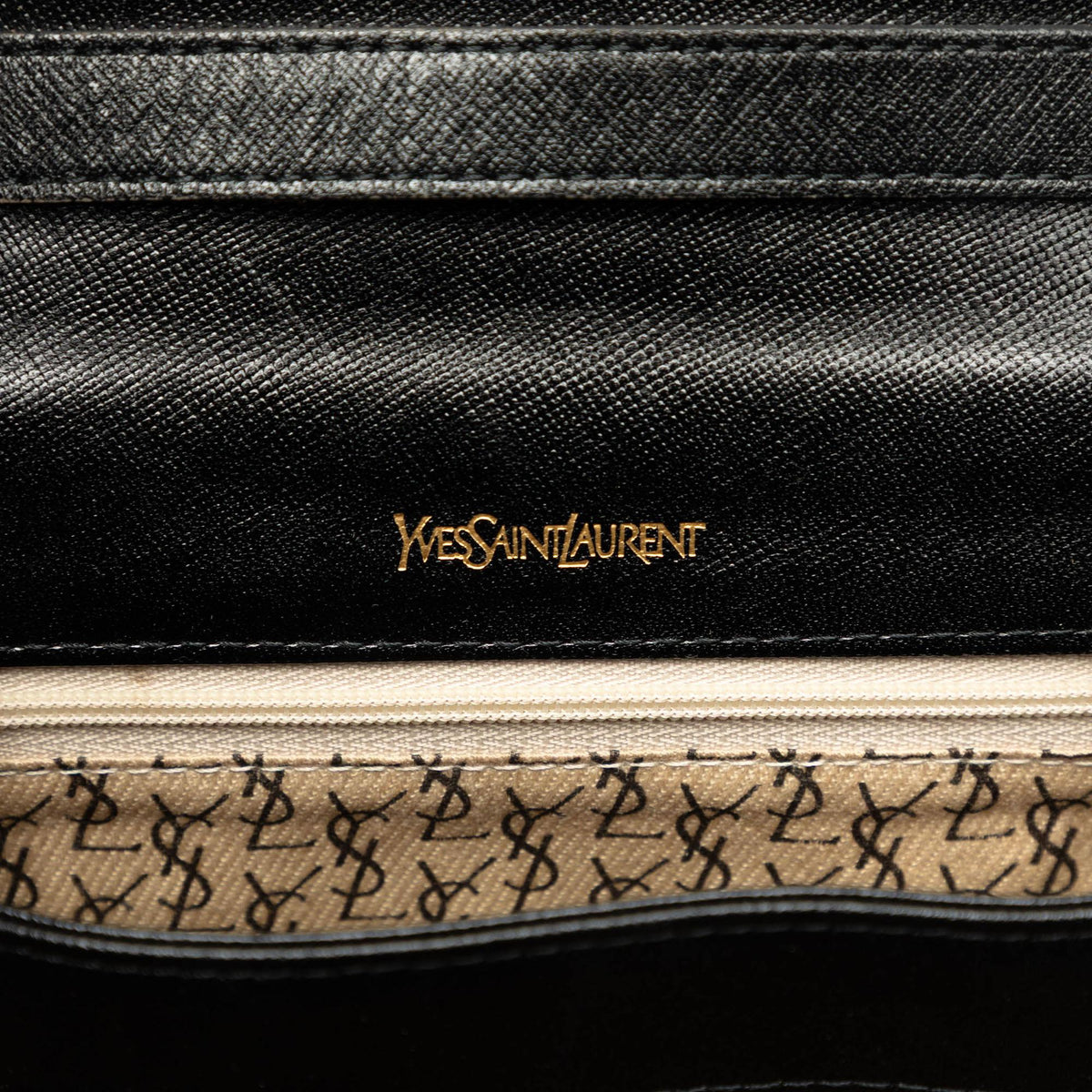 Saint Laurent Leather Monogram Crossbody