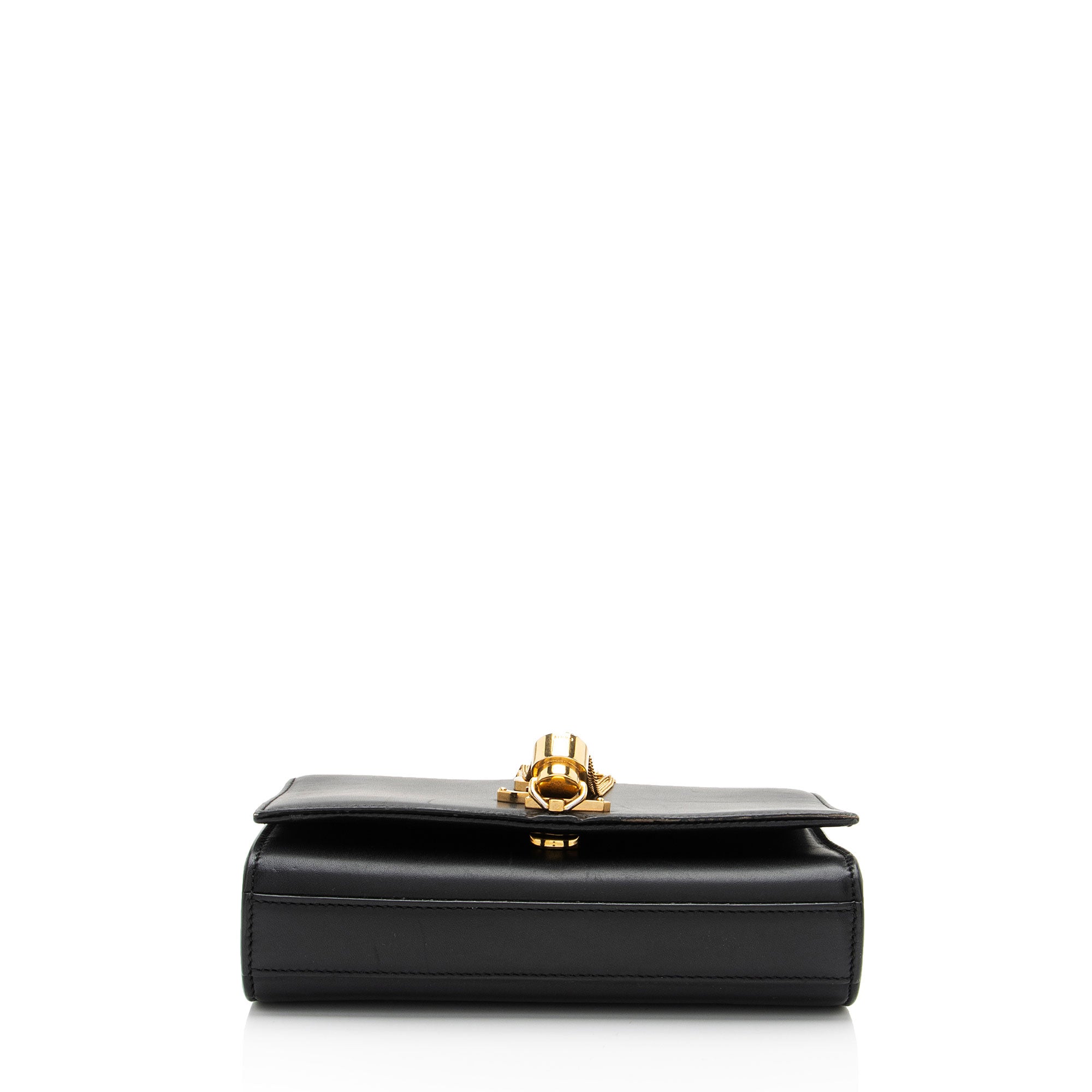 Saint Laurent Leather Monogram Kate Tassel Mini Shoulder Bag