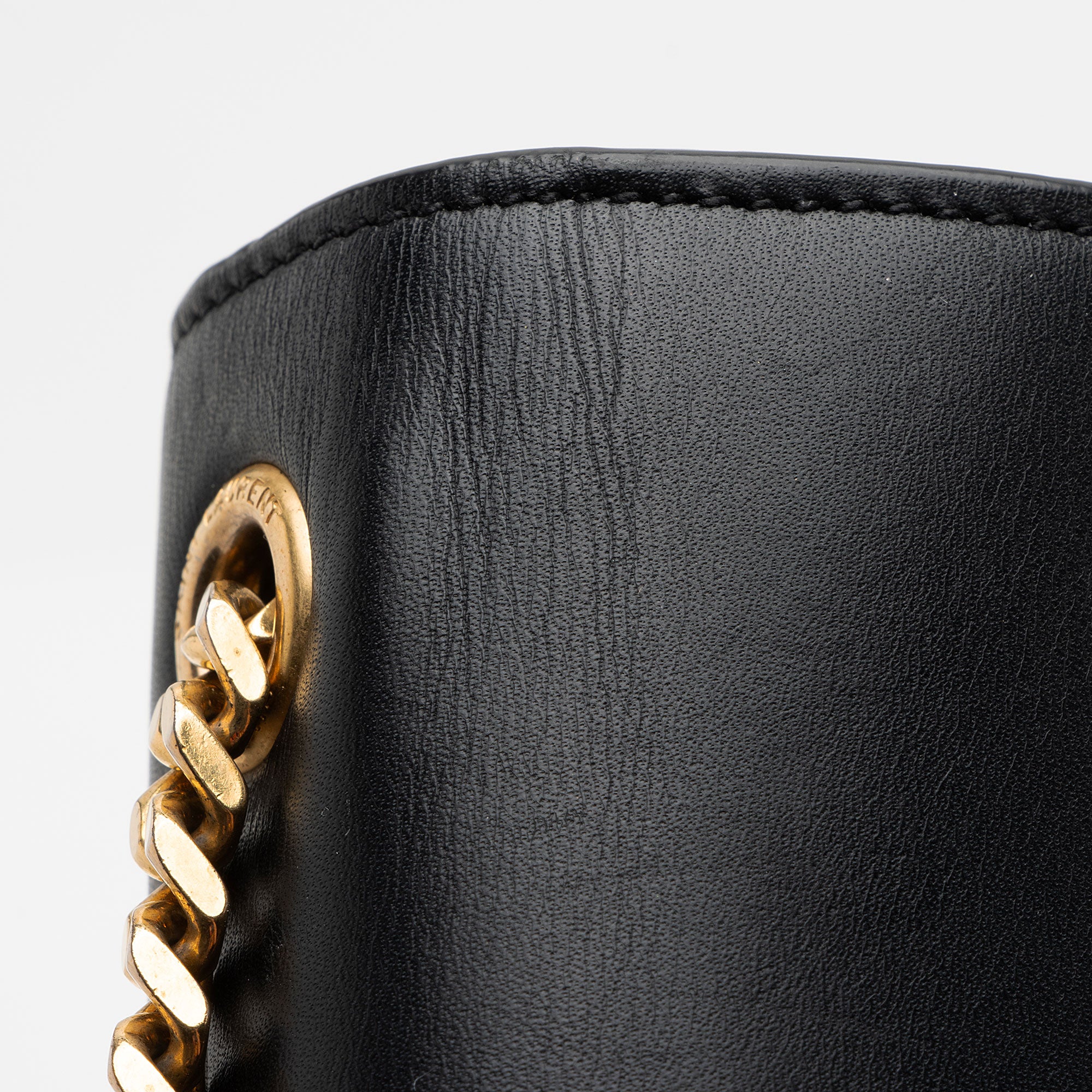 Saint Laurent Leather Monogram Kate Tassel Mini Shoulder Bag