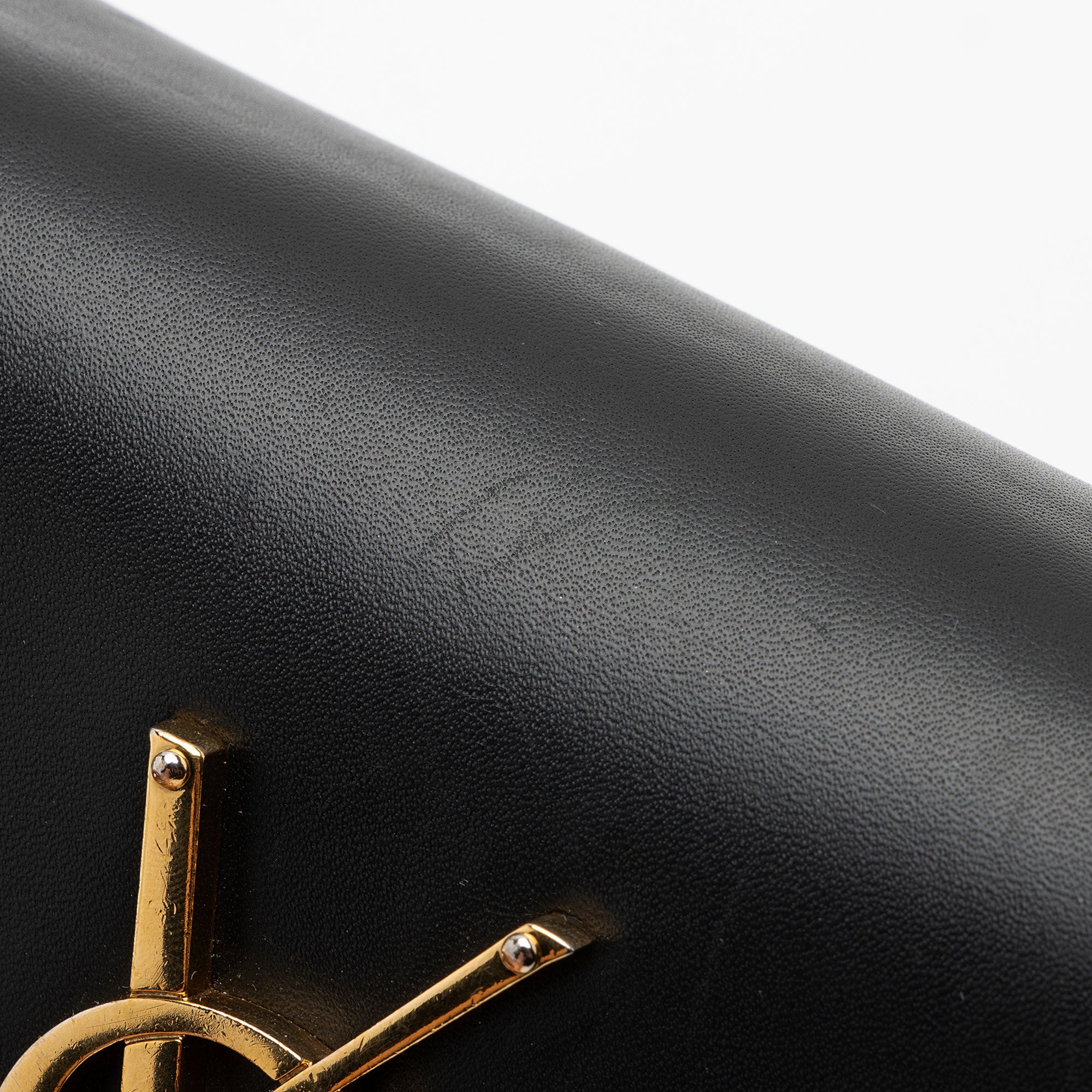 Saint Laurent Leather Monogram Kate Tassel Mini Shoulder Bag