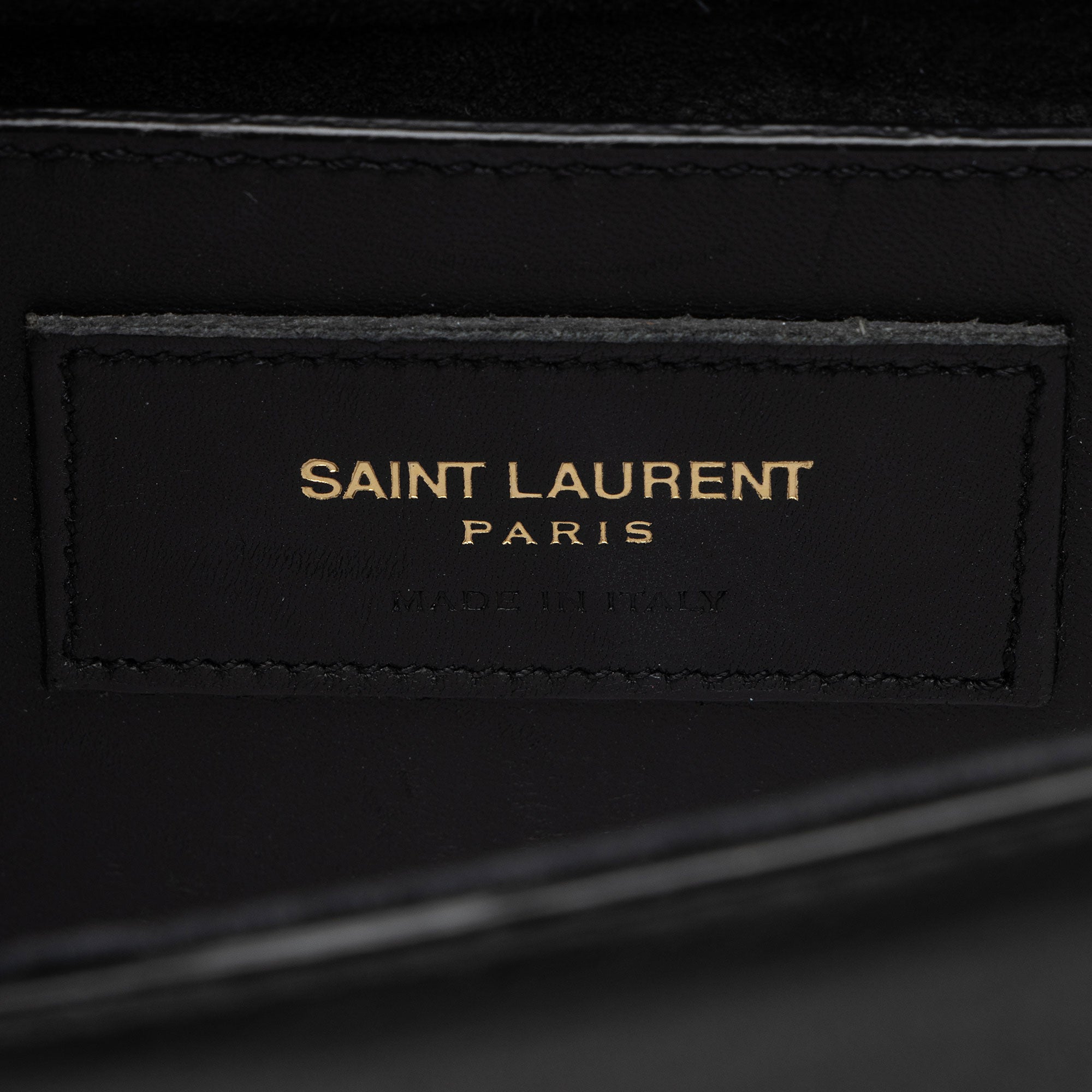 Saint Laurent Leather Monogram Kate Tassel Mini Shoulder Bag