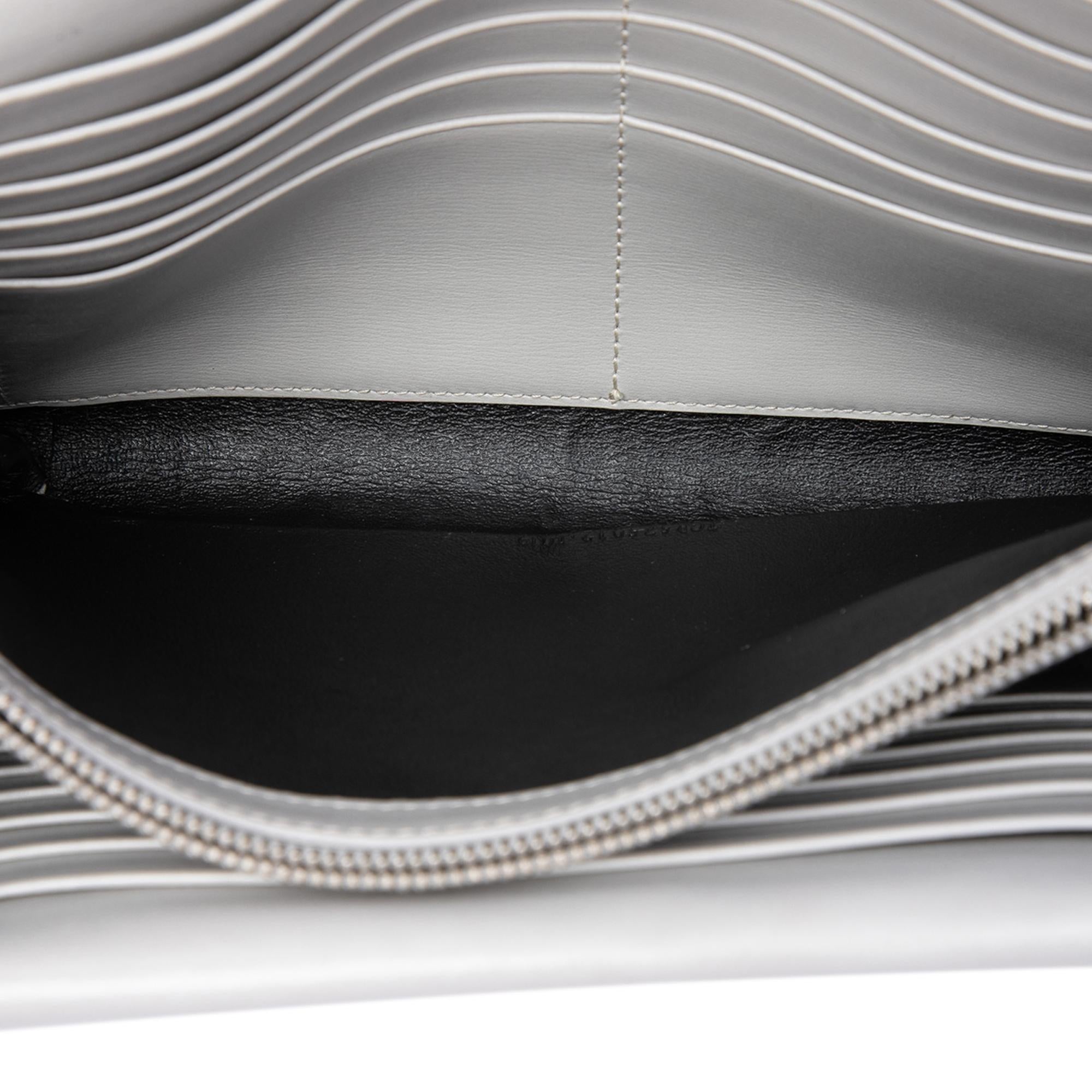 Saint Laurent Leather Monogram Sulpice Wallet on Chain