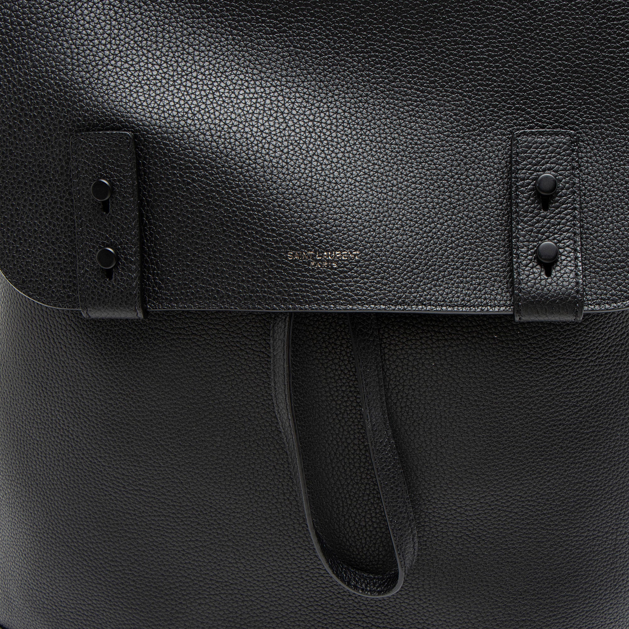 Saint Laurent Leather Sac De Jour Medium Backpack