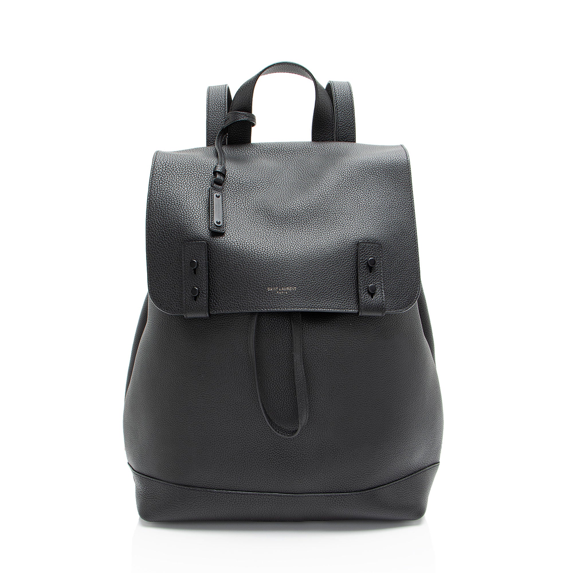 Saint Laurent Leather Sac De Jour Medium Backpack