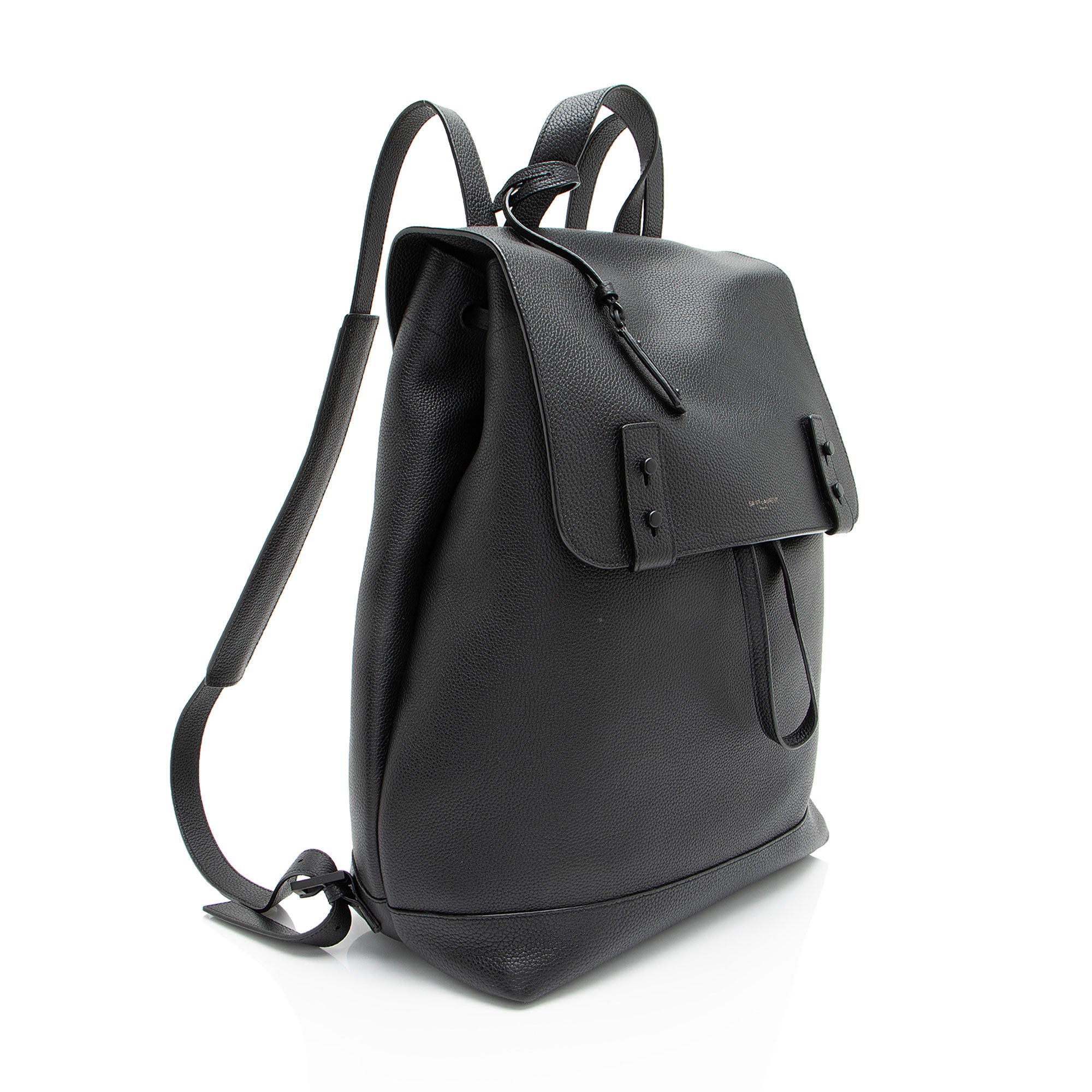 Saint Laurent Leather Sac De Jour Medium Backpack