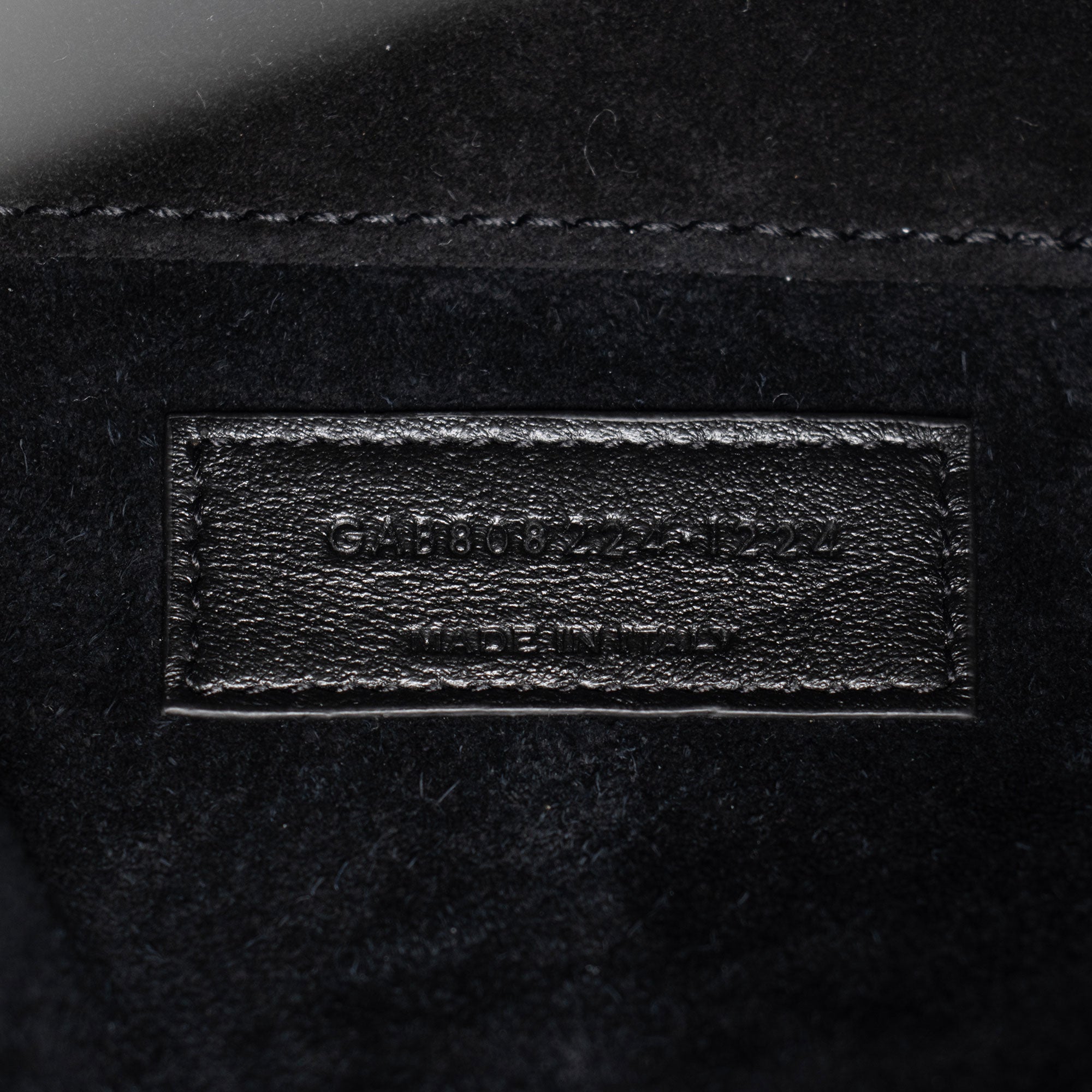 Saint Laurent Leather Small Y Bucket Bag