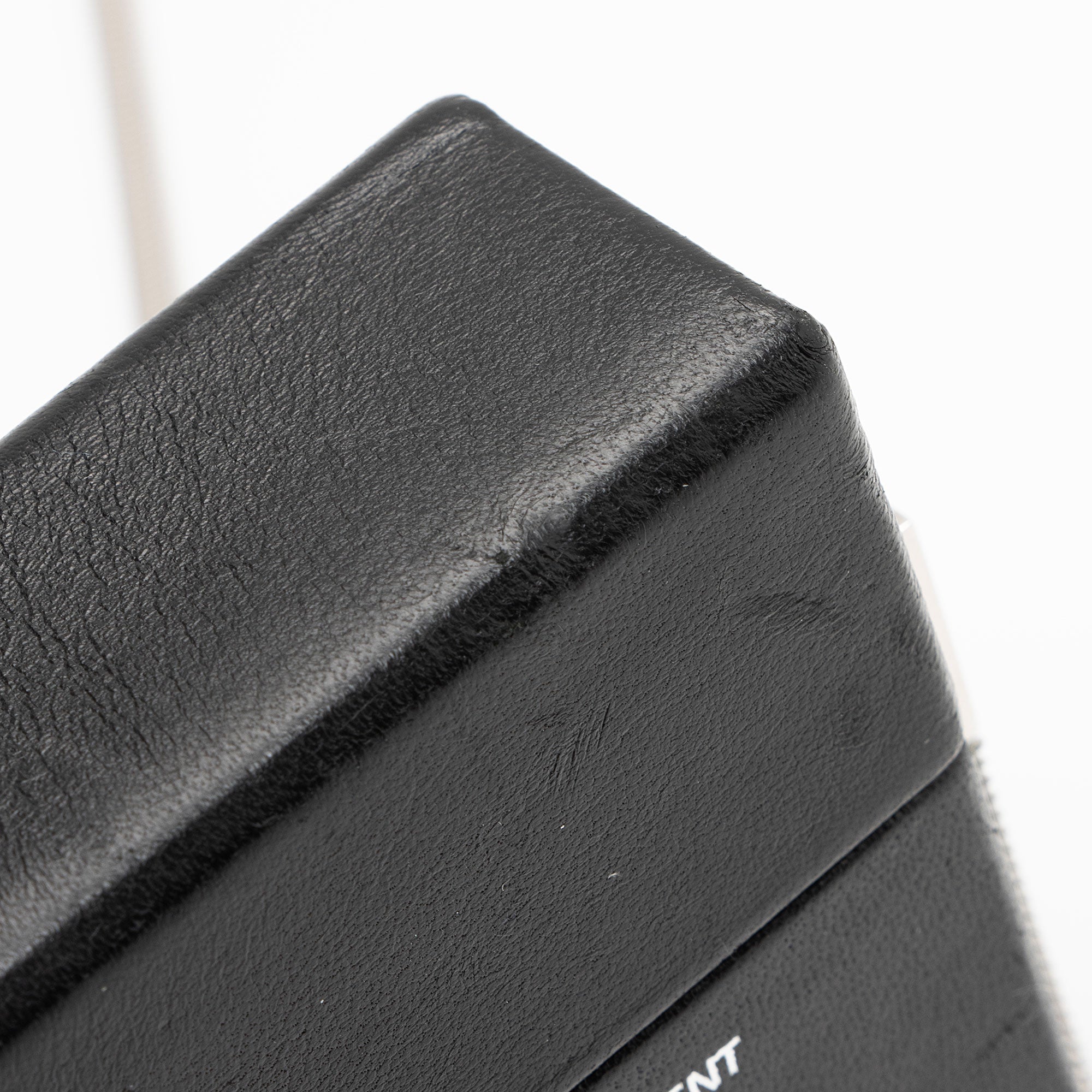 Saint Laurent Leather Smoking Box Crossbody Bag (SHF-CnxfOo)