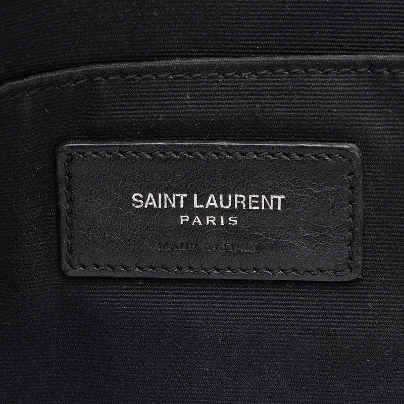 Saint Laurent Leather Stars Zip Pouch (SHF-Vfu7Aj)