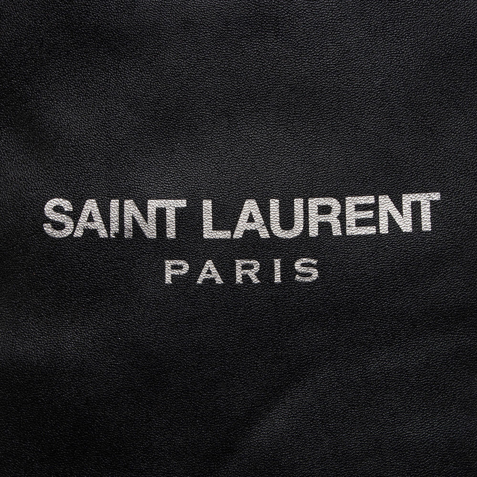 Saint Laurent Leather Teddy Bucket Bag