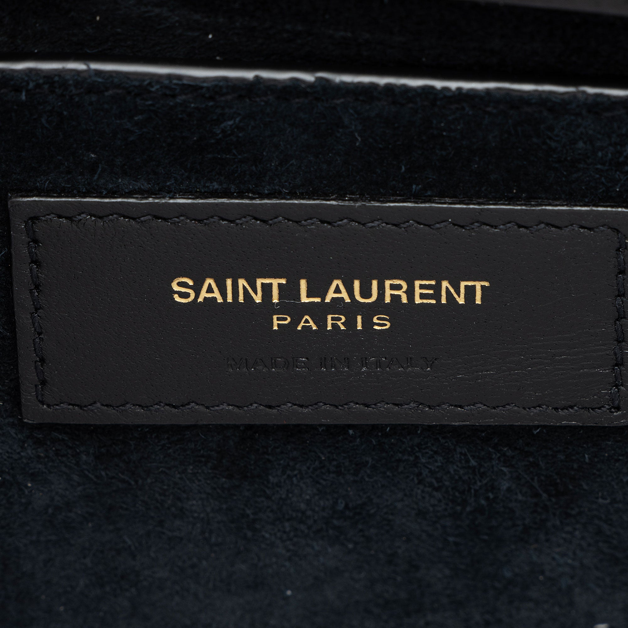 Saint Laurent Leopard Printed Suede Monogram Sunset Medium Shoulder Bag