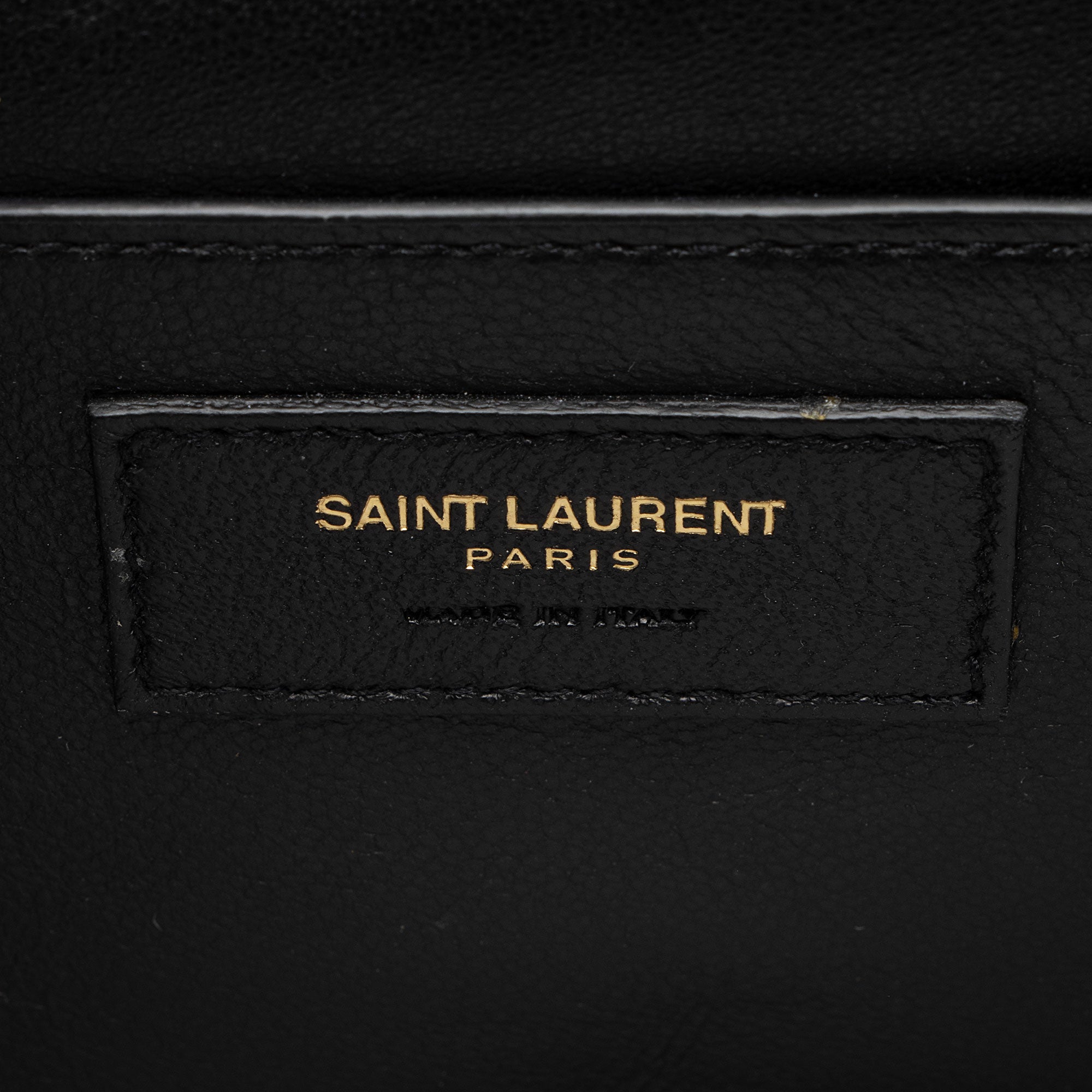 Saint Laurent Matalasse Calfskin Monogram Vicky Medium Shoulder Bag
