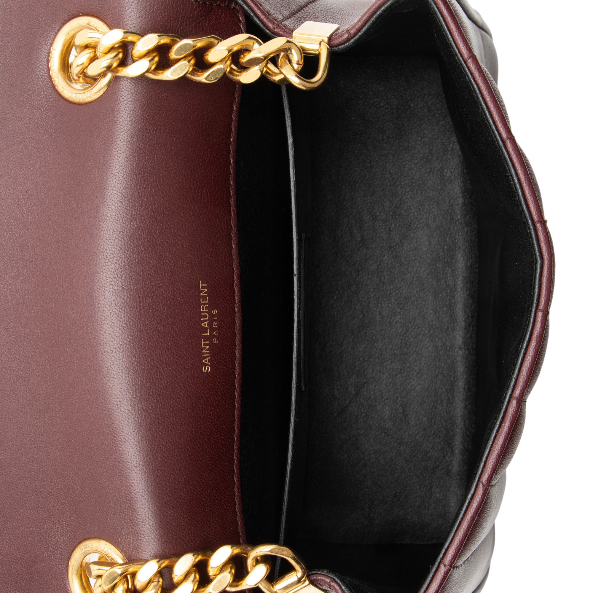 Saint Laurent Matalasse Calfskin Monogram Vicky Medium Shoulder Bag
