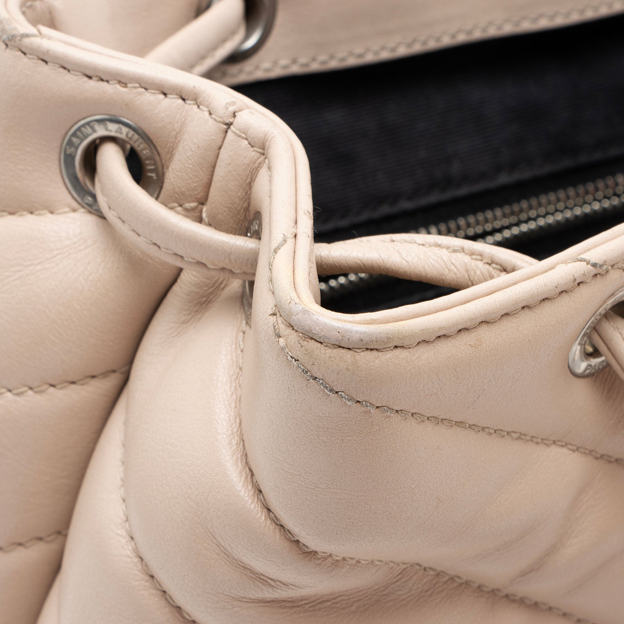 Saint Laurent Matelasse Calfskin LouLou Small Backpack