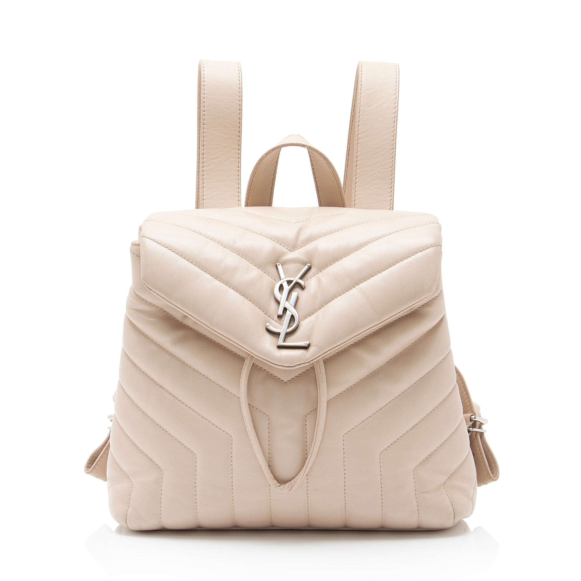 Saint Laurent Matelasse Calfskin LouLou Small Backpack