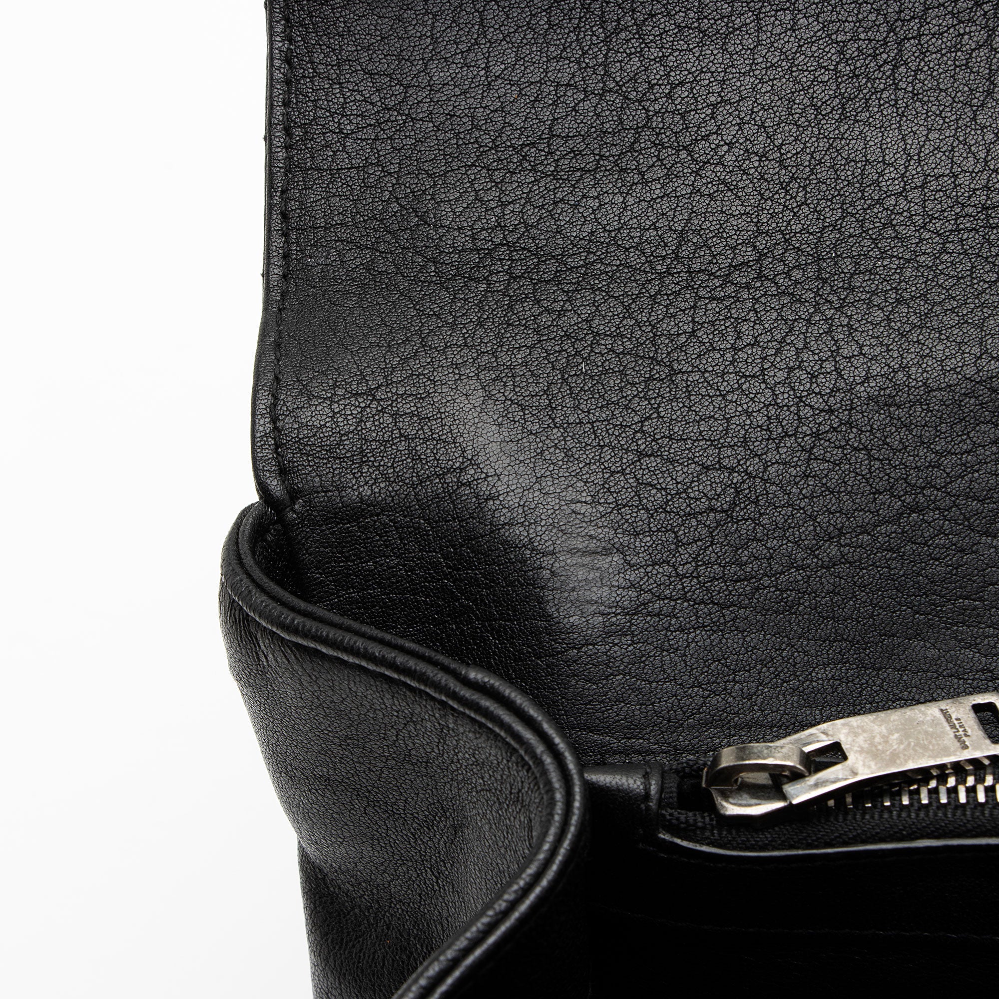 Saint Laurent Matelasse Calfskin Monogram College Large Shoulder Bag