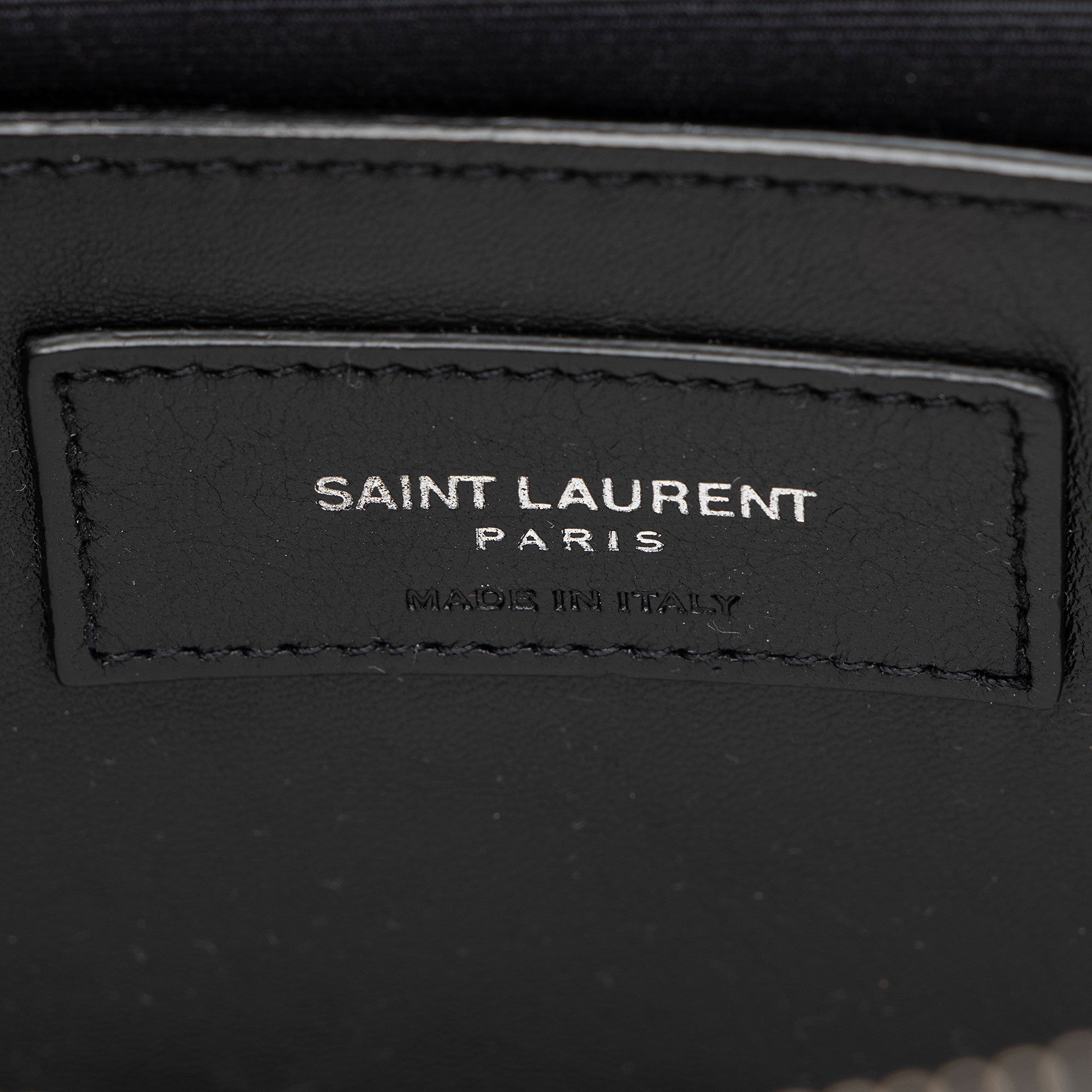 Saint Laurent Matelasse Calfskin Monogram College Large Shoulder Bag