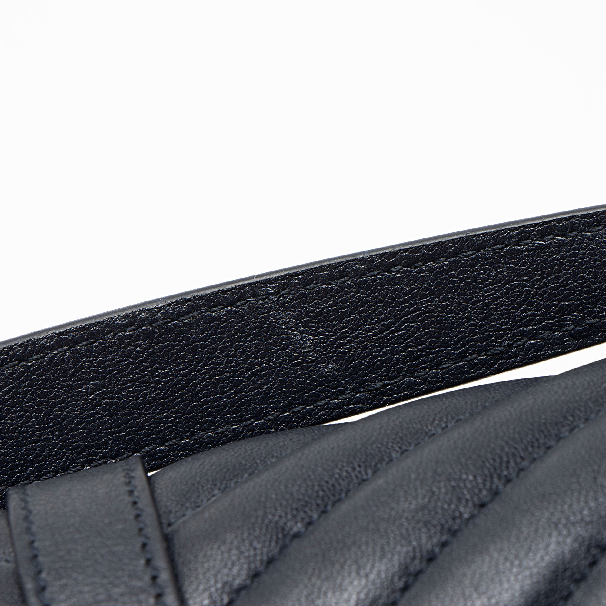 Saint Laurent Matelasse Calfskin Monogram College Medium Shoulder Bag