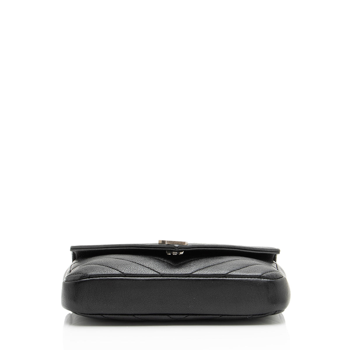 Saint Laurent Matelasse Calfskin Monogram College Mini Shoulder Bag