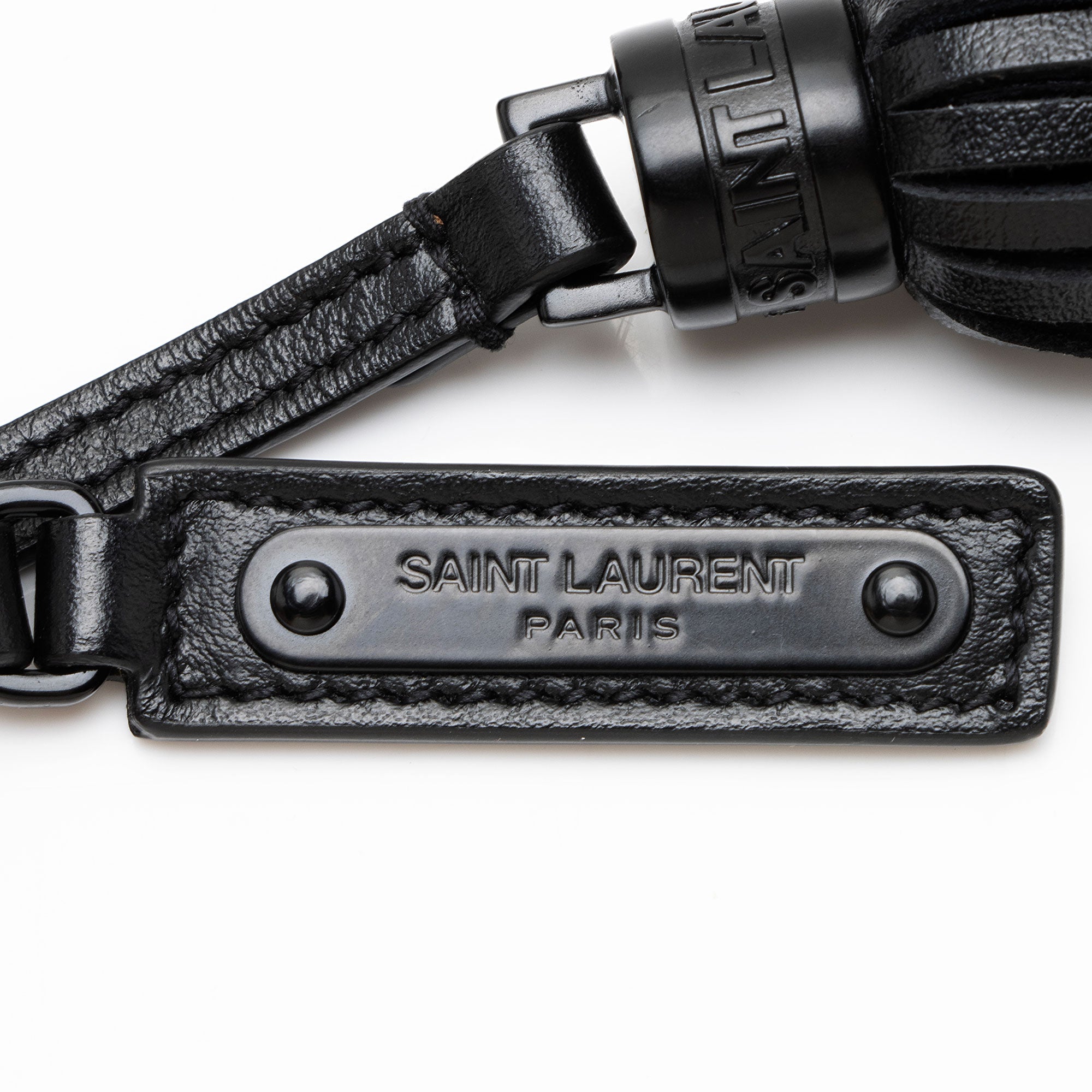 Saint Laurent Matelasse Calfskin Monogram Lou Belt Bag