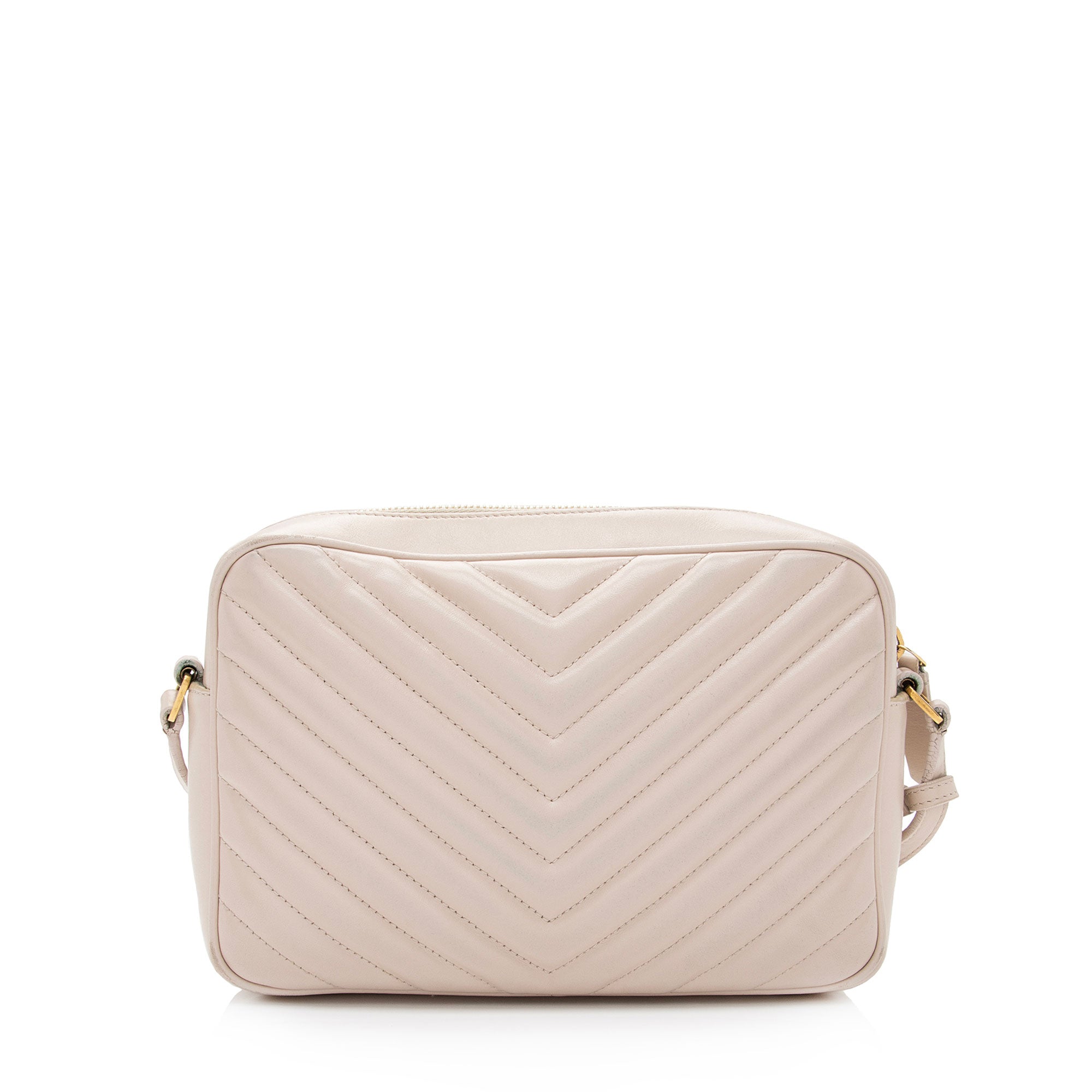 Saint Laurent Matelasse Calfskin Monogram Lou Camera Bag - FINAL SALE (SHF-pag728)