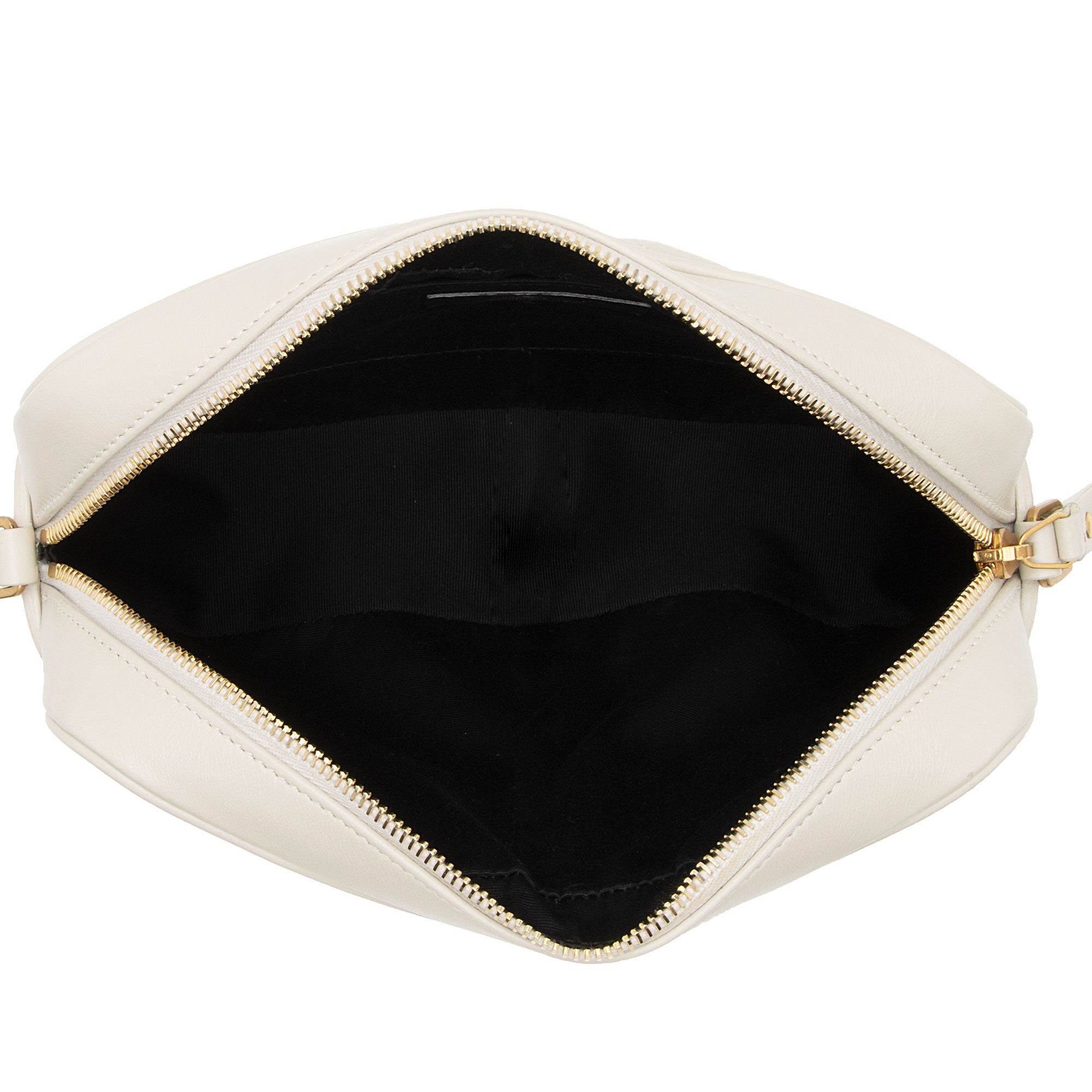 Saint Laurent Matelasse Calfskin Monogram Lou Camera Bag (SHF-Gm6ltb)