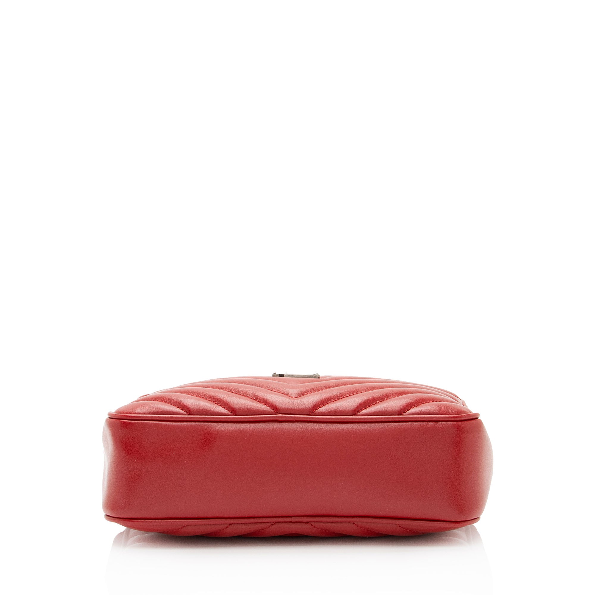 Saint Laurent Matelasse Calfskin Monogram Lou Camera Bag