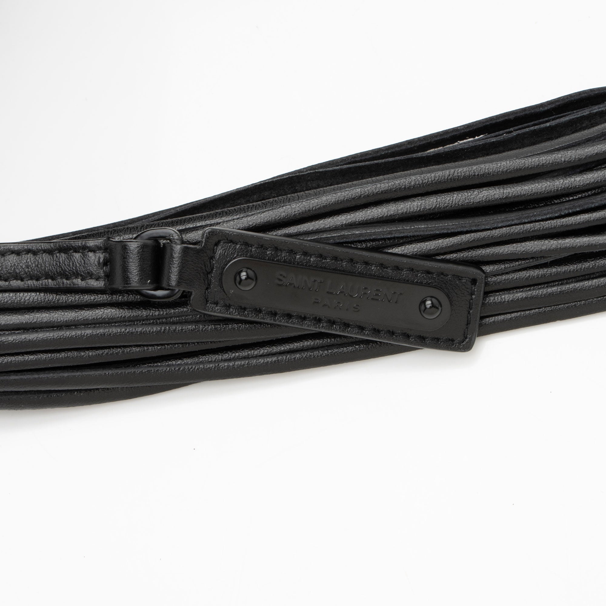 Saint Laurent Matelasse Calfskin Monogram Lou Camera Bag