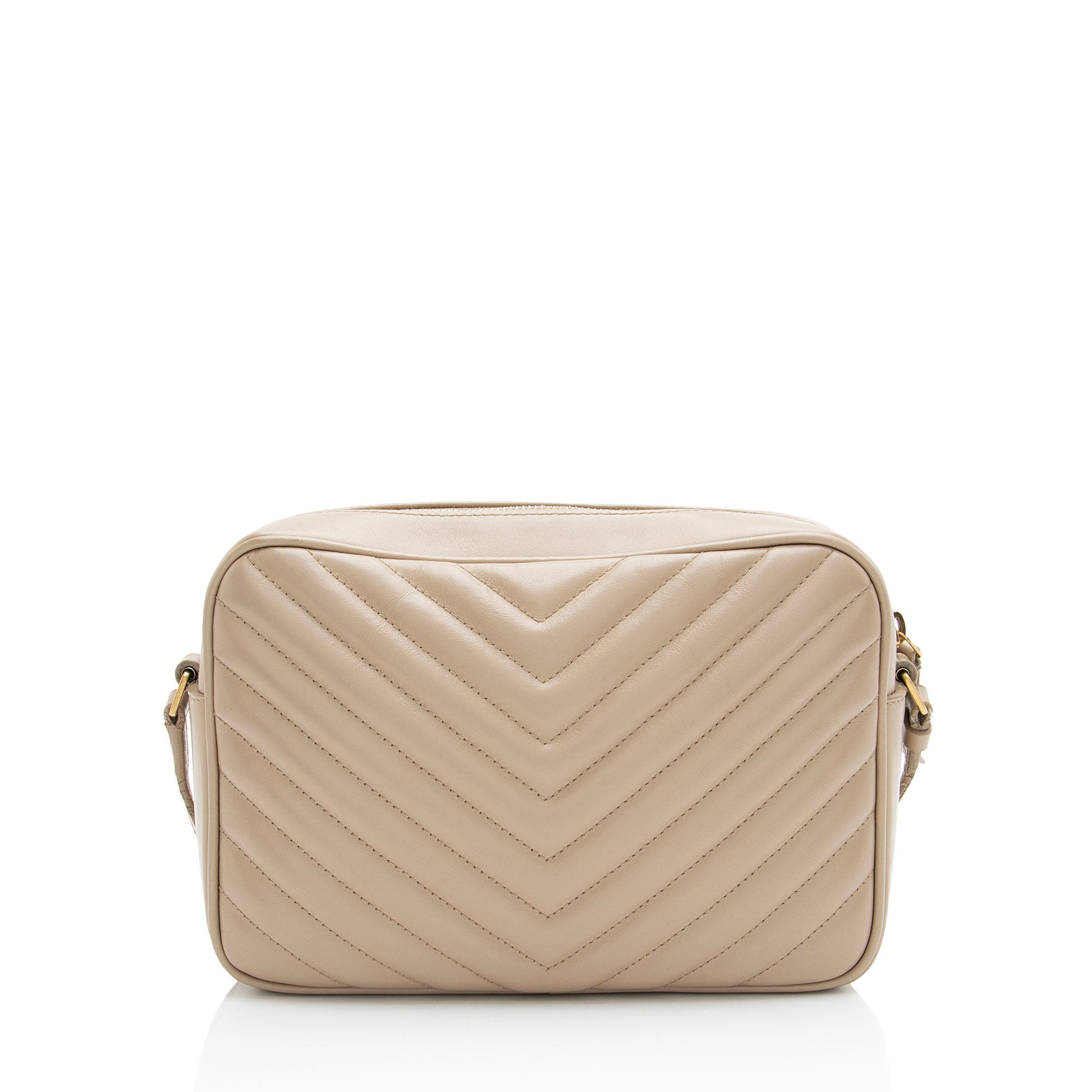 Saint Laurent Matelasse Calfskin Monogram Lou Camera Bag