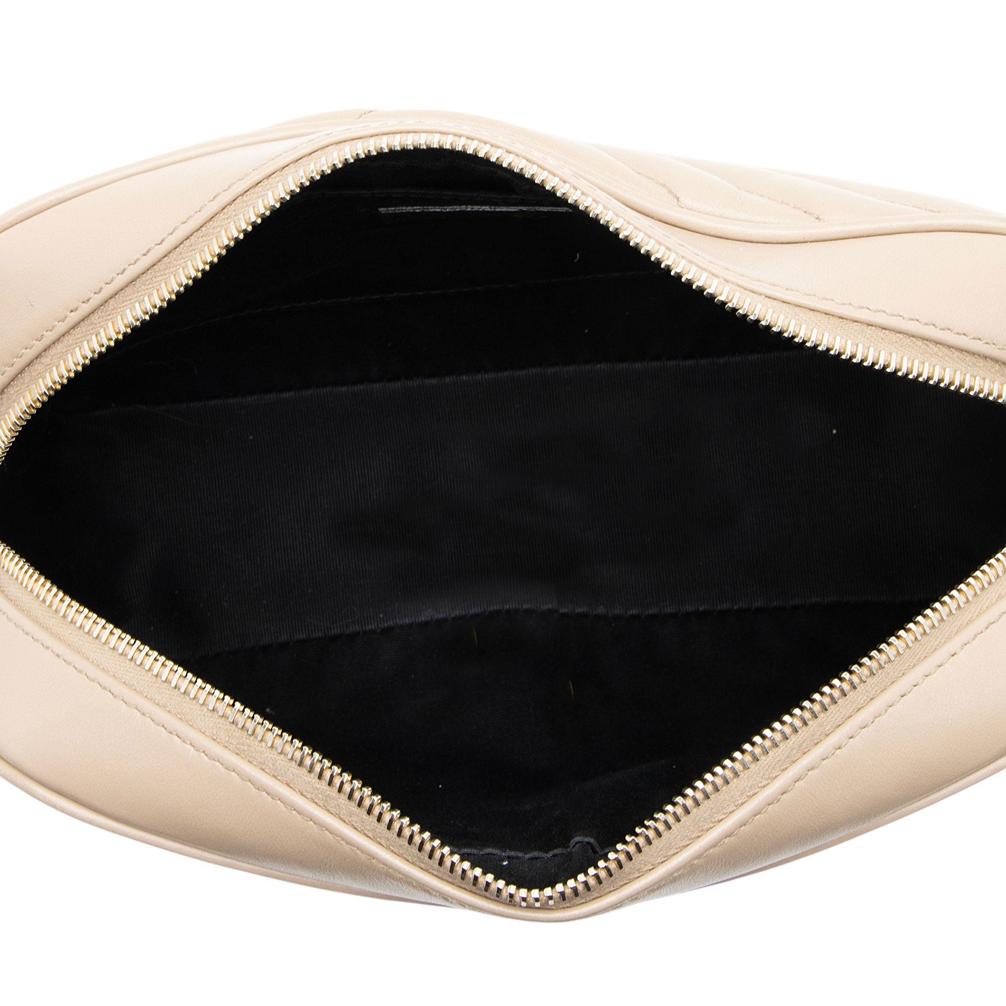 Saint Laurent Matelasse Calfskin Monogram Lou Camera Bag