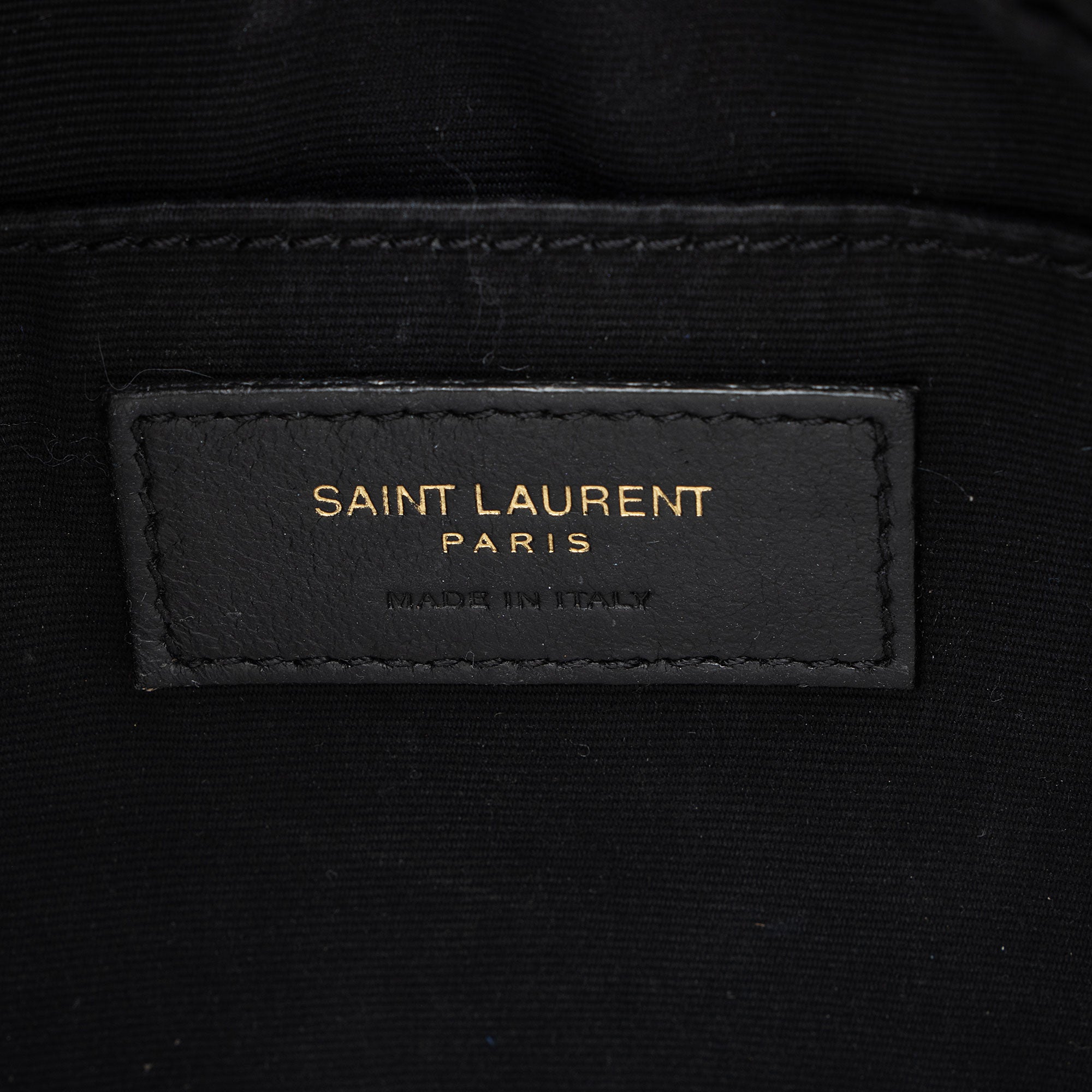 Saint Laurent Matelasse Calfskin Monogram Lou Camera Bag