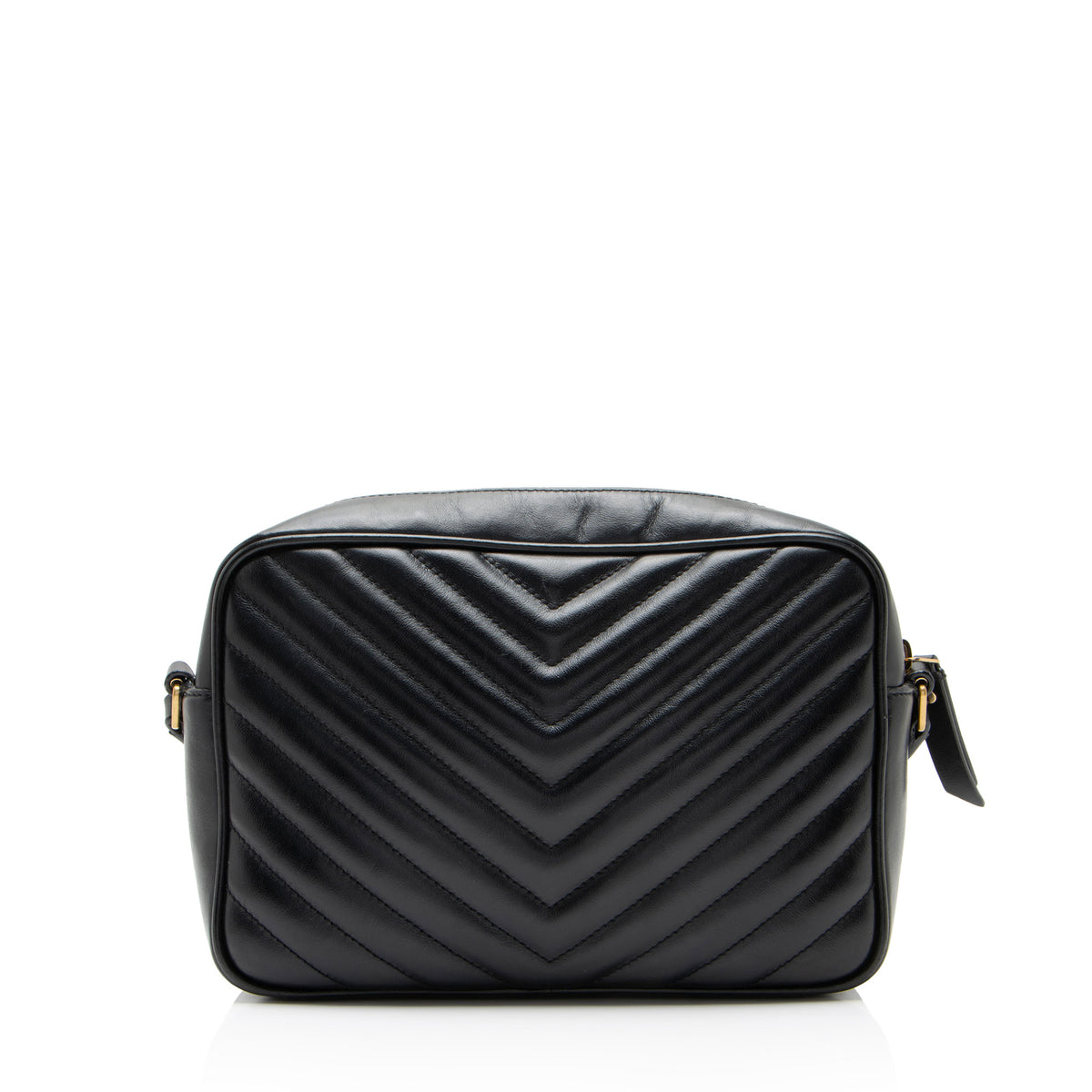 Saint Laurent Matelasse Calfskin Monogram Lou Camera Bag