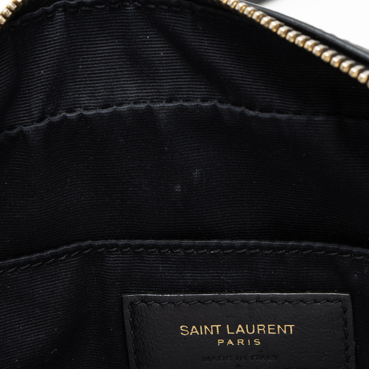 Saint Laurent Matelasse Calfskin Monogram Lou Camera Bag