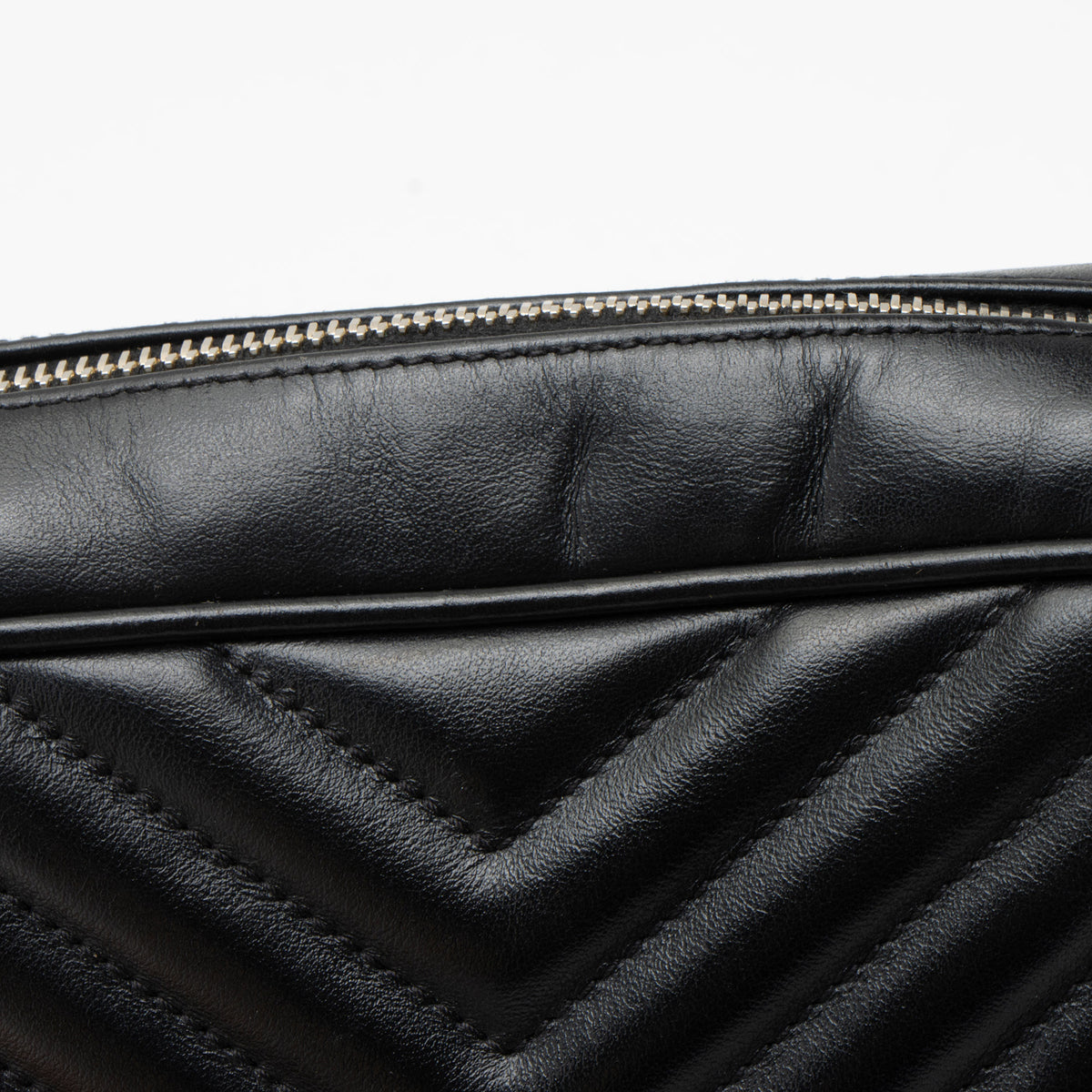 Saint Laurent Matelasse Calfskin Monogram Lou Camera Bag