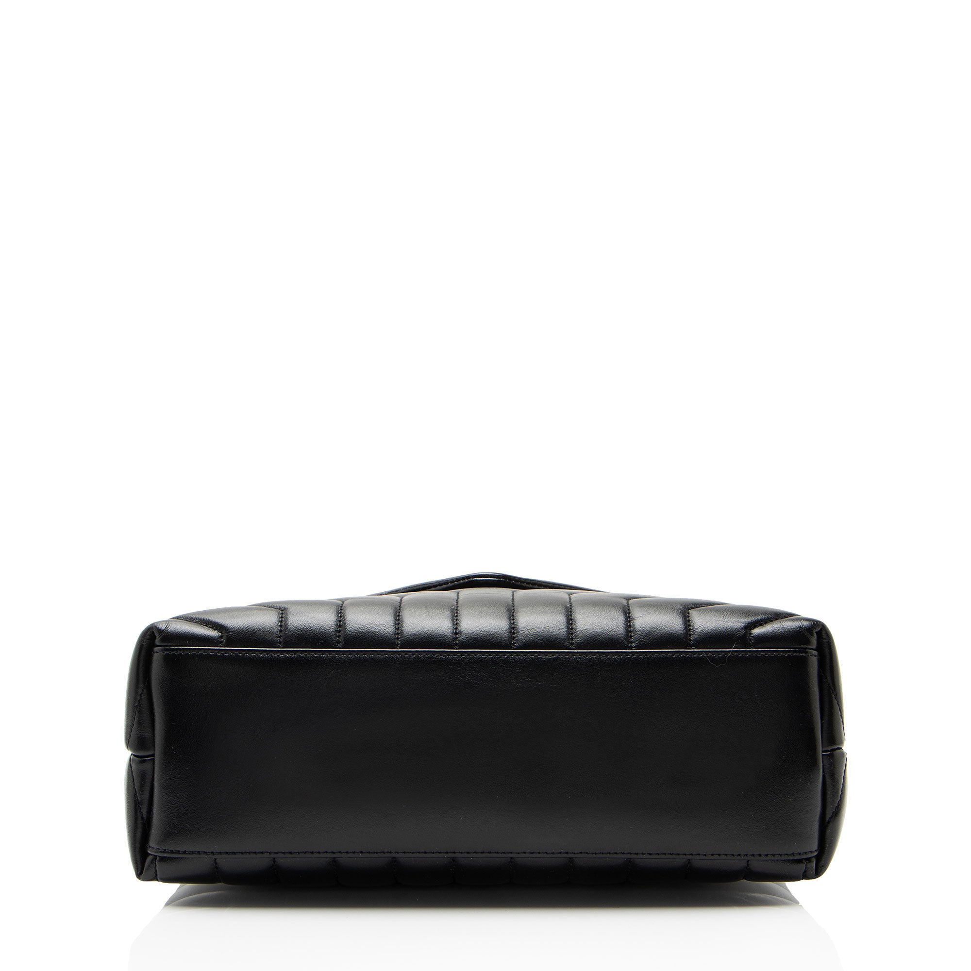 Saint Laurent Matelasse Calfskin Monogram LouLou Chain Medium Shoulder
