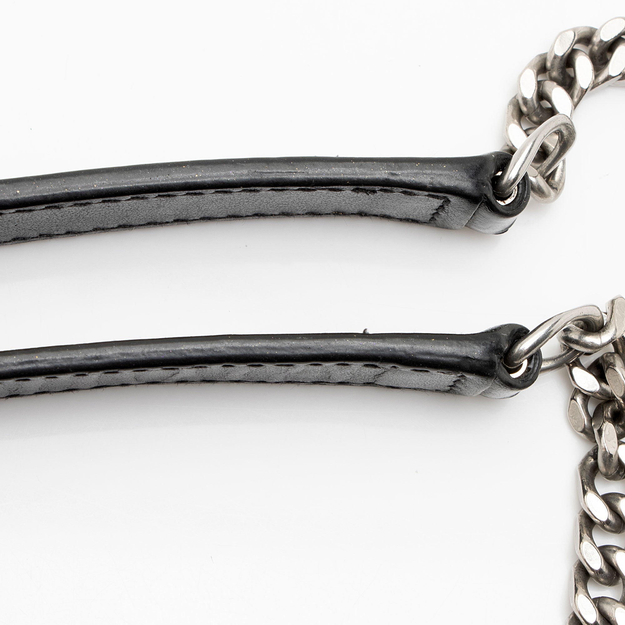 Saint Laurent Matelasse Calfskin Monogram LouLou Chain Small Crossbody