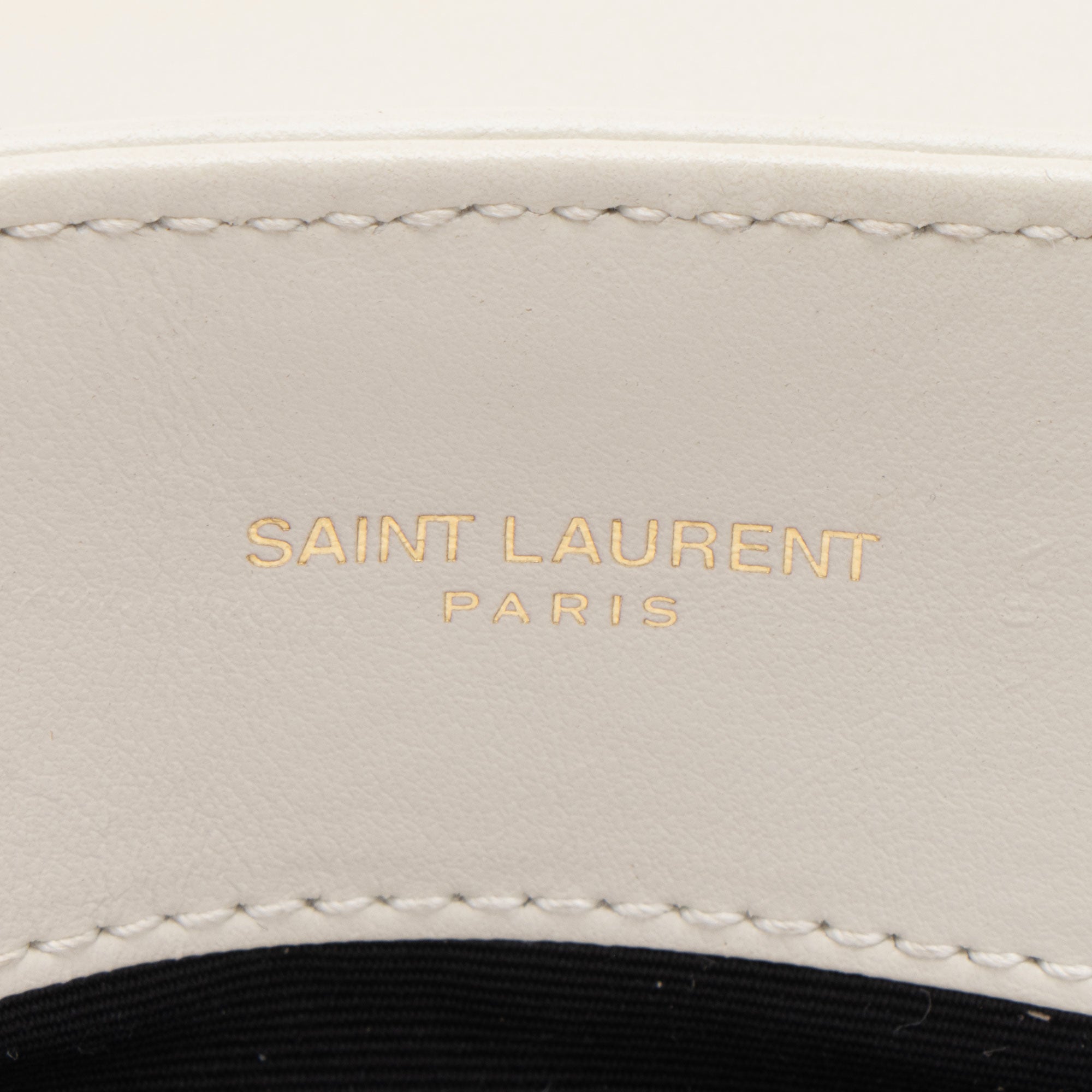 Saint Laurent Matelasse Calfskin Monogram LouLou Chain Small Shoulder Bag