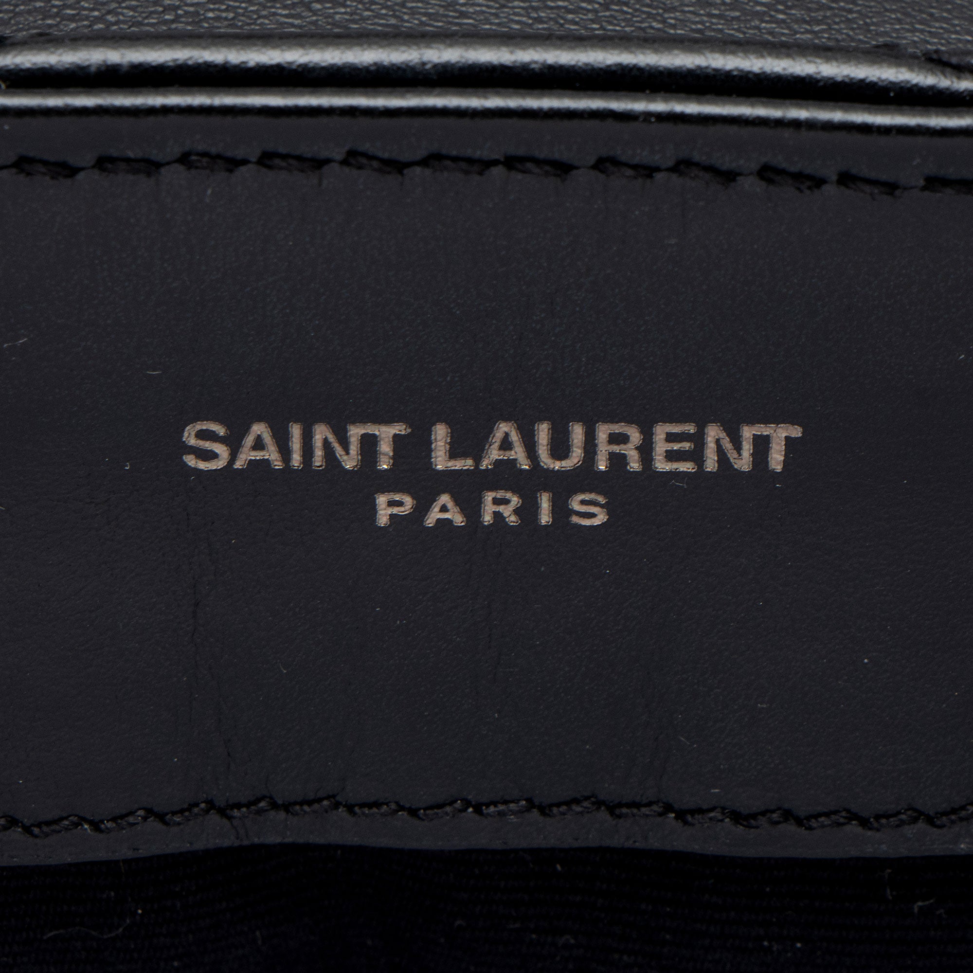 Saint Laurent Matelasse Calfskin Monogram LouLou Chain Small Shoulder Bag