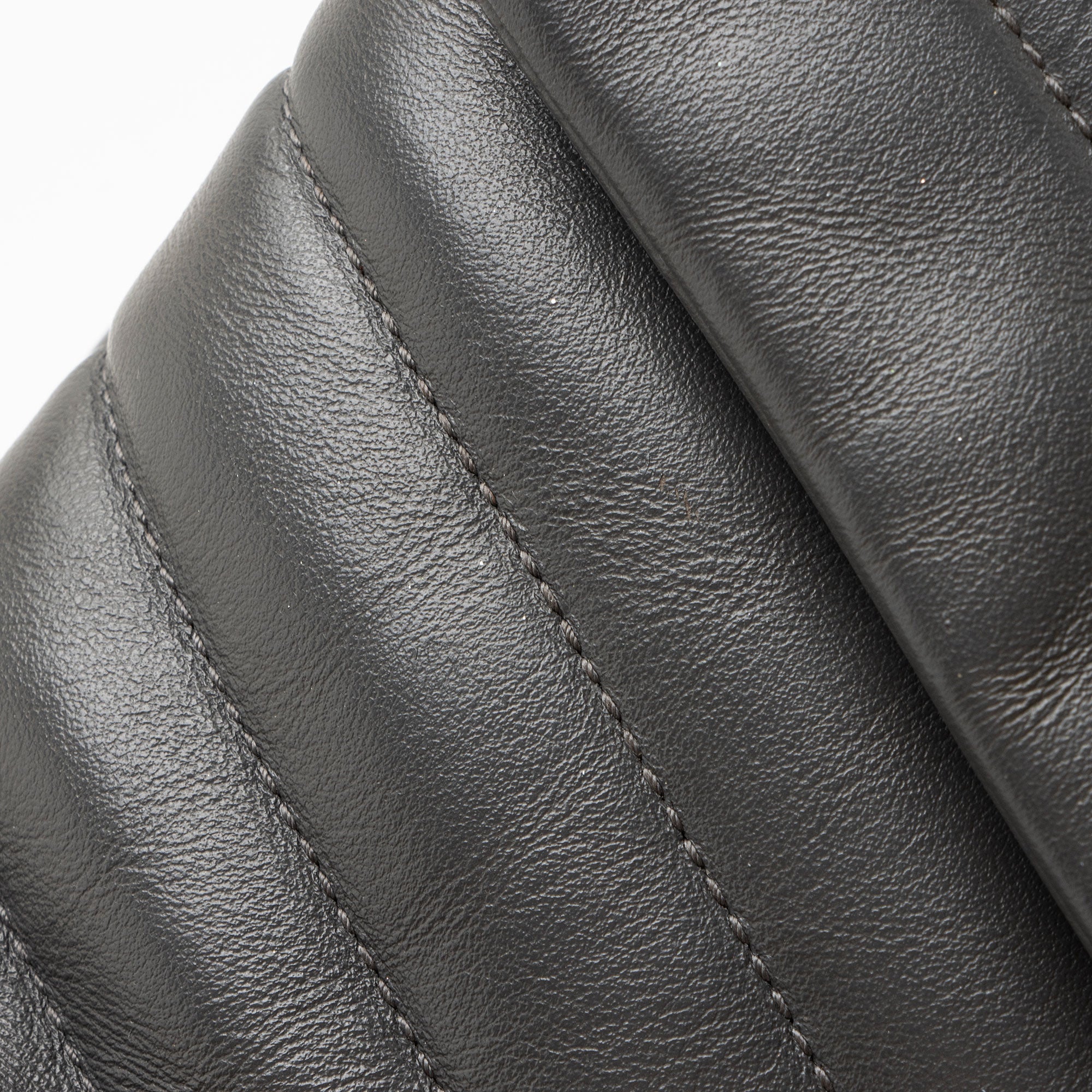 Saint Laurent Matelasse Calfskin Monogram LouLou Chain Small Shoulder Bag