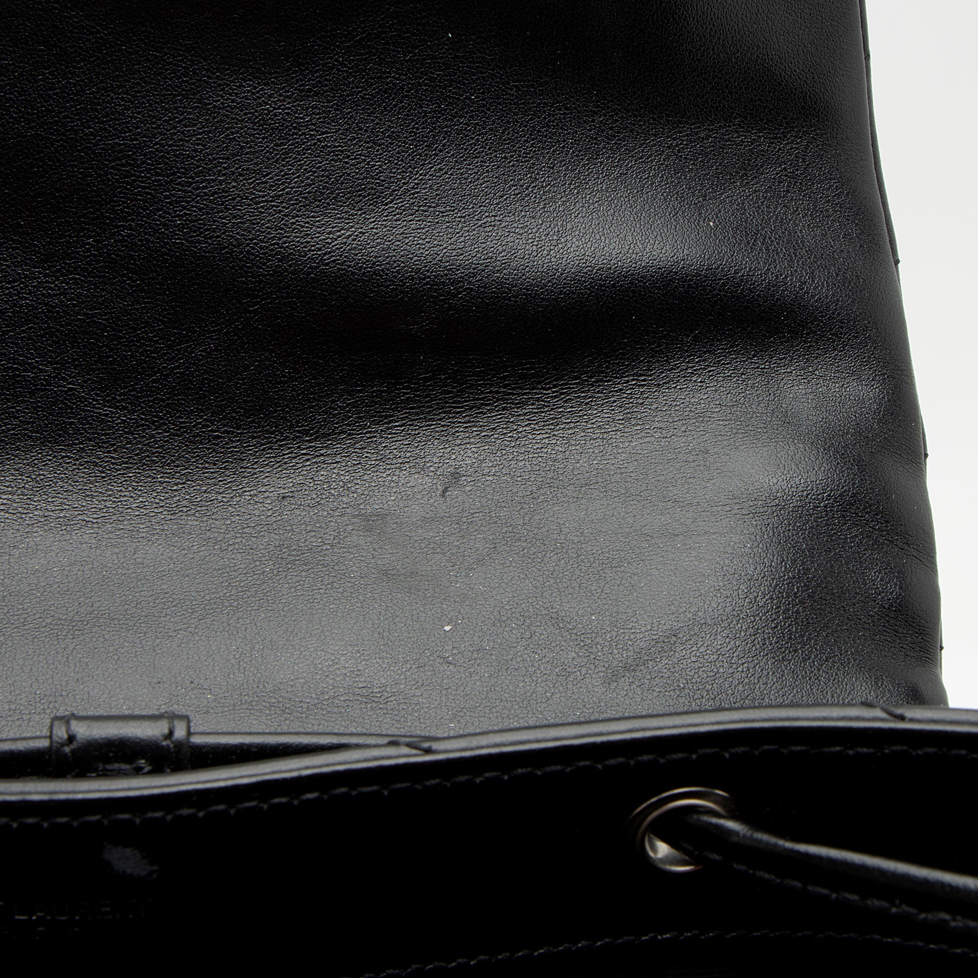 Saint Laurent Matelasse Calfskin Monogram LouLou Medium Backpack (SHF-m1rXfW)