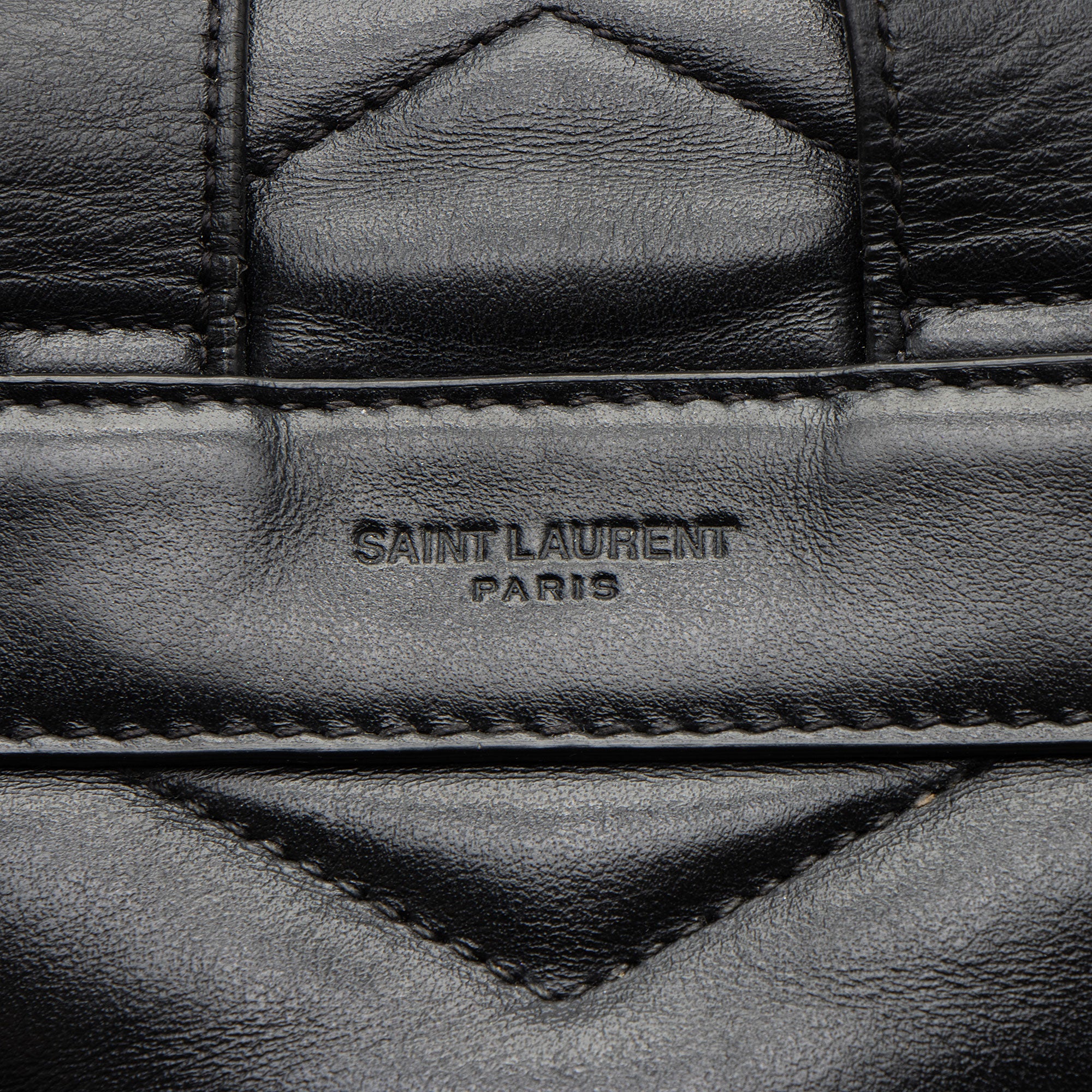 Saint Laurent Matelasse Calfskin Monogram LouLou Small Backpack