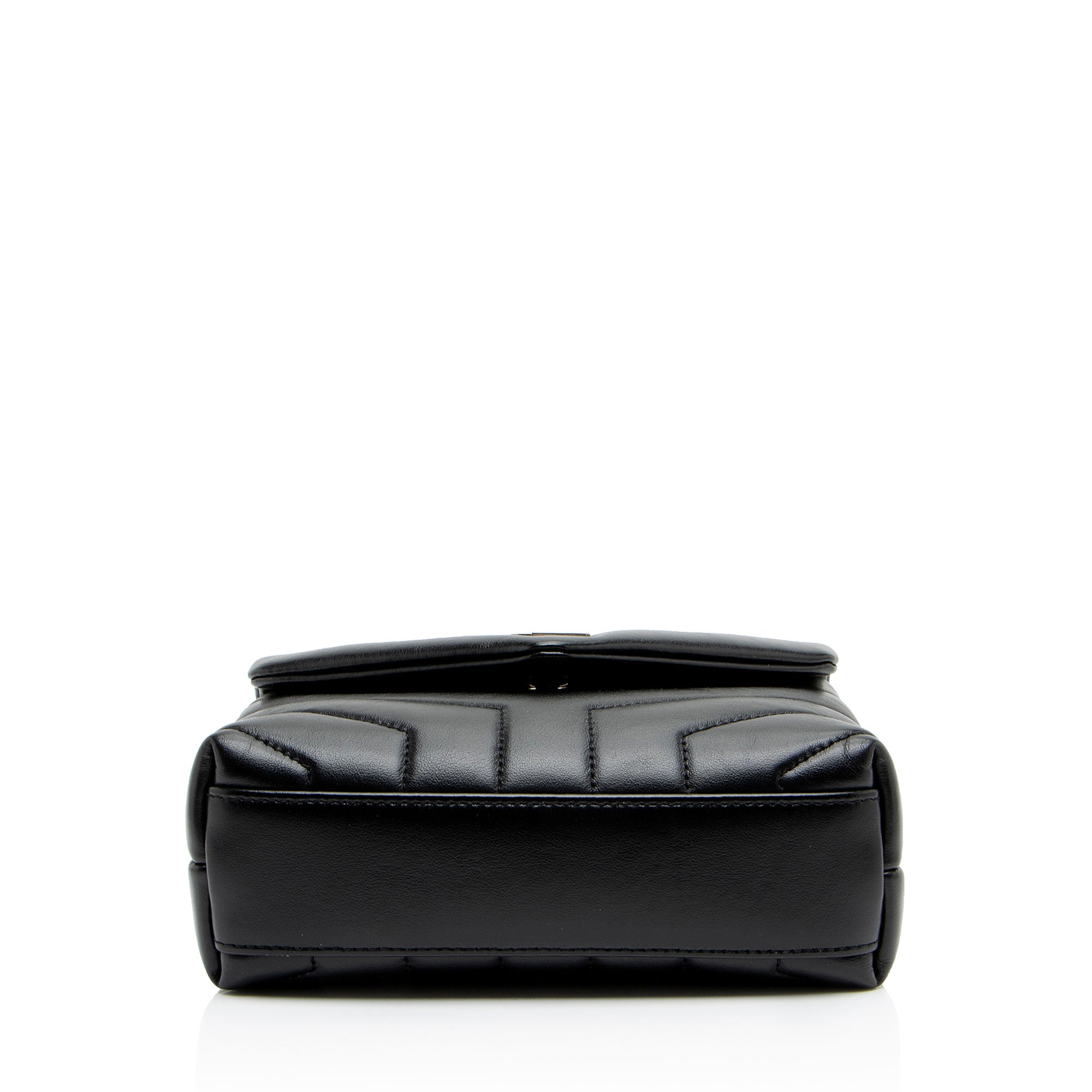 Saint Laurent Matelasse Calfskin Monogram LouLou Toy Crossbody