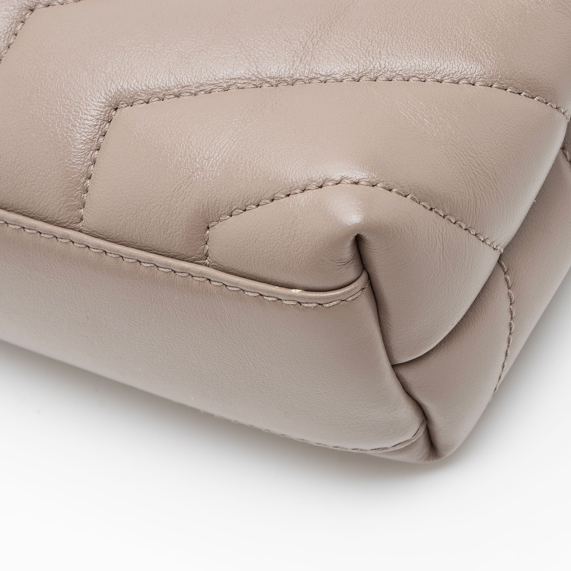 Saint Laurent Matelasse Calfskin Monogram LouLou Toy Crossbody