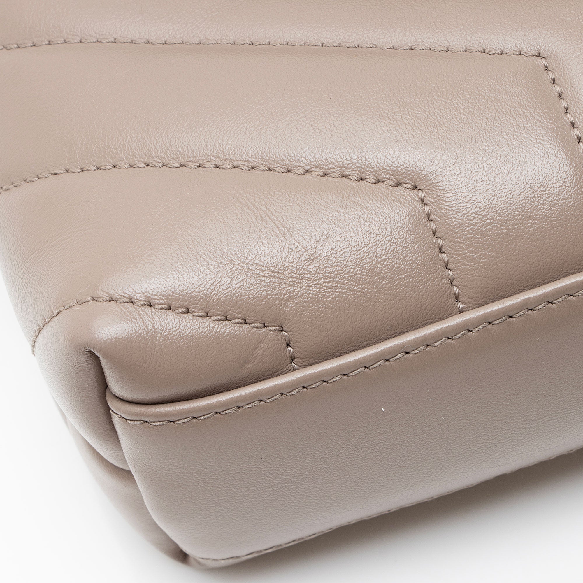 Saint Laurent Matelasse Calfskin Monogram LouLou Toy Crossbody