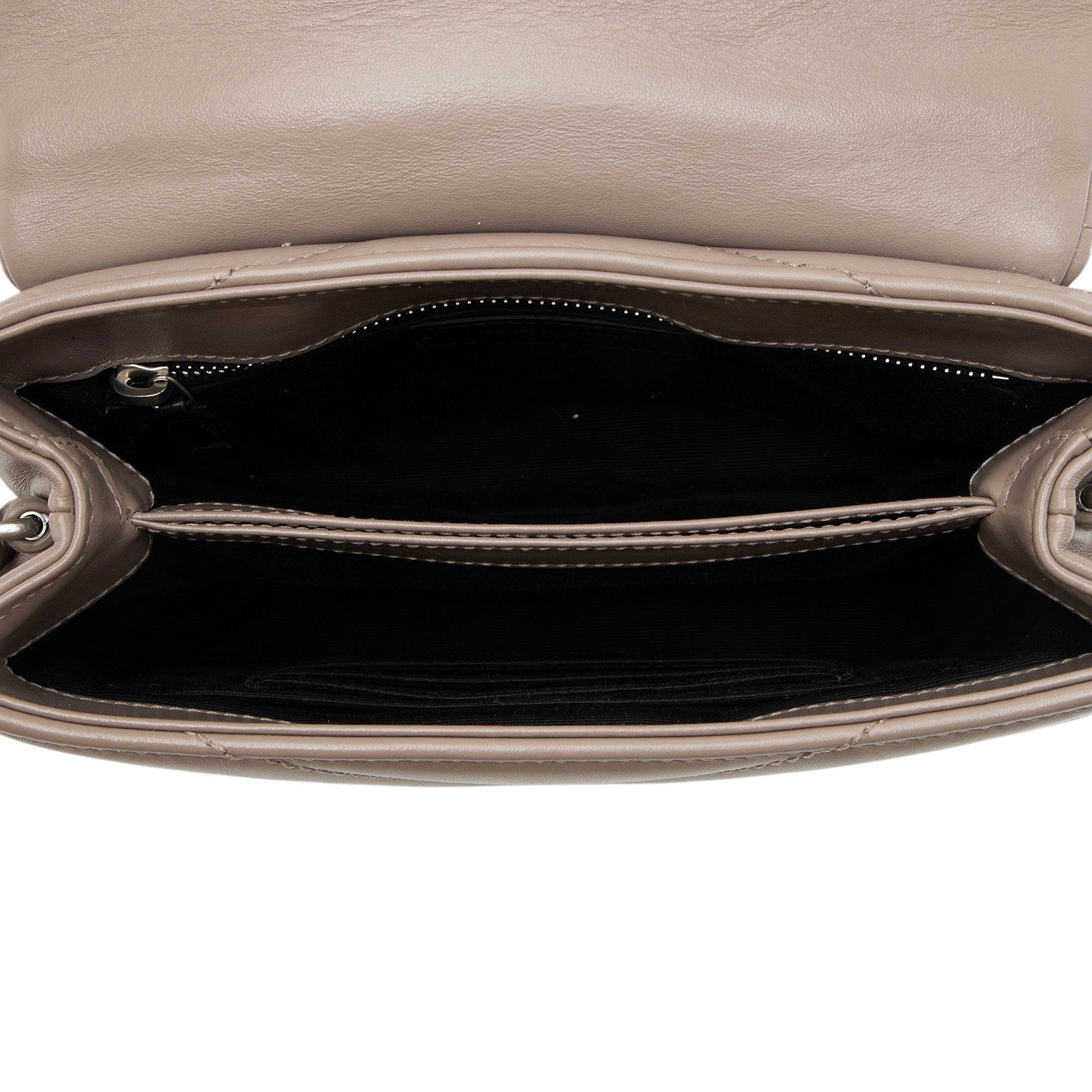 Saint Laurent Matelasse Calfskin Monogram LouLou Toy Crossbody