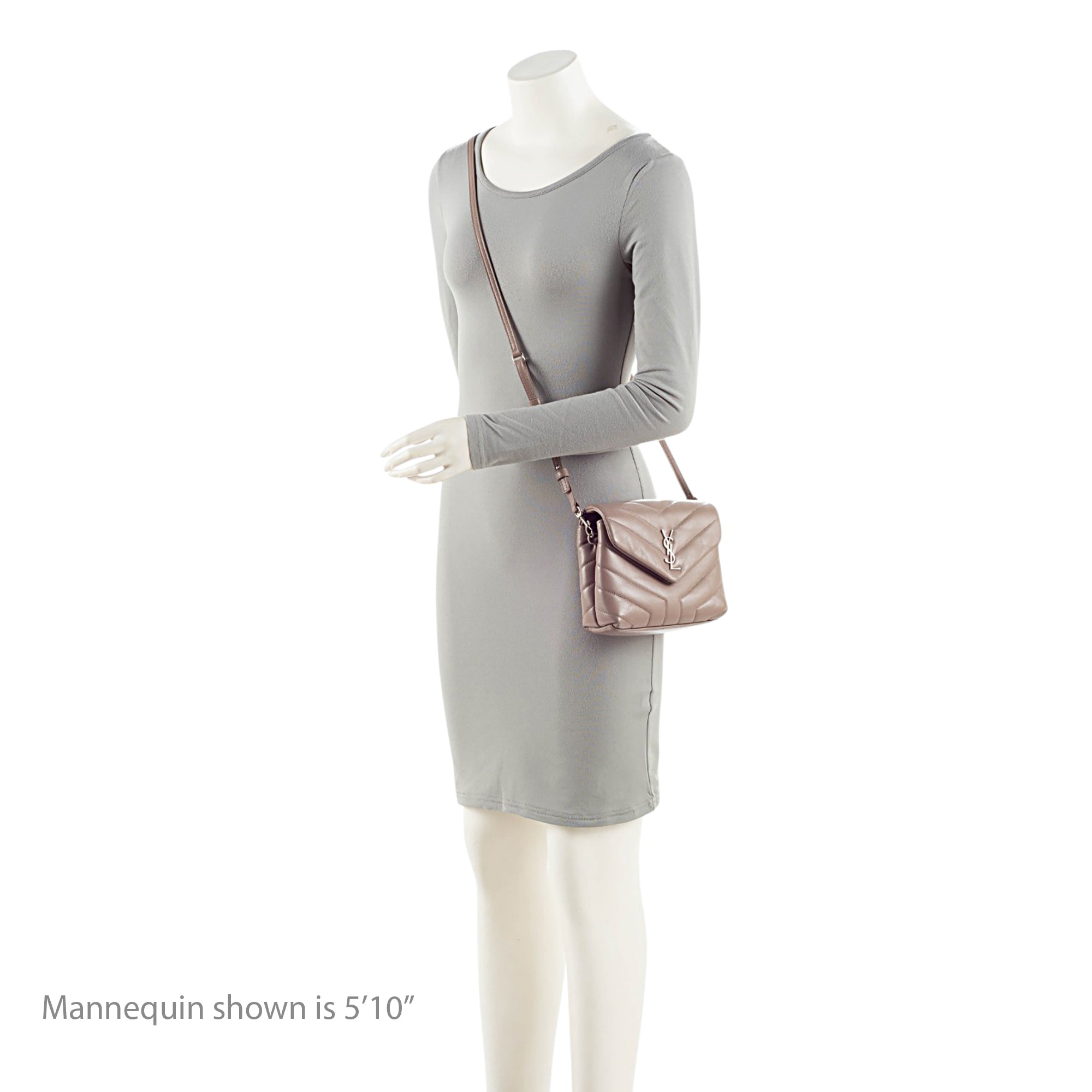 Saint Laurent Matelasse Calfskin Monogram LouLou Toy Crossbody