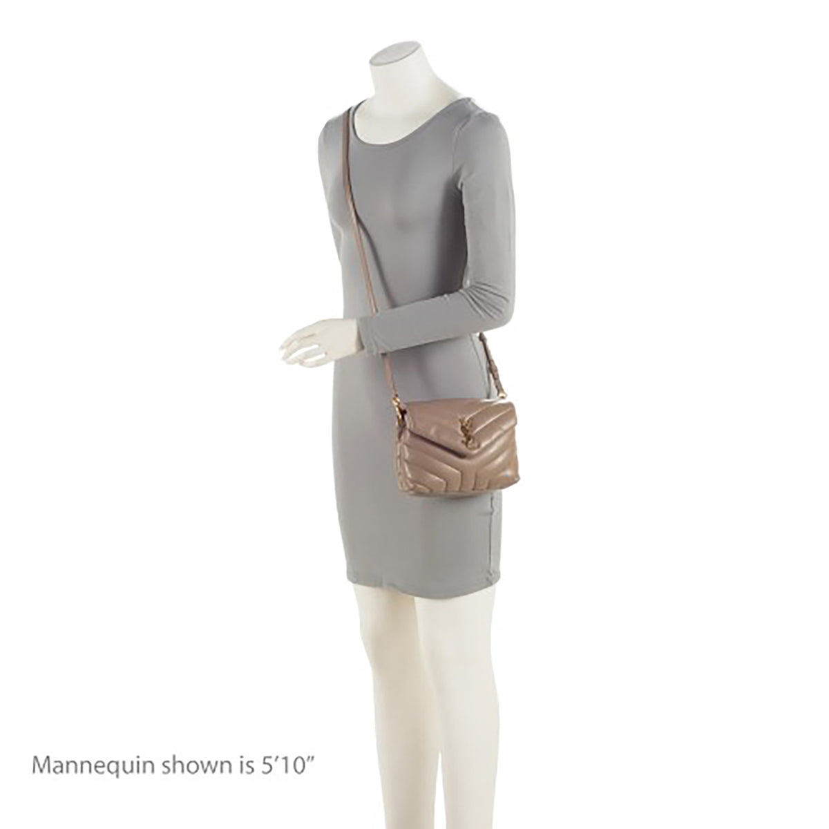 Saint Laurent Matelasse Calfskin Monogram LouLou Toy Crossbody